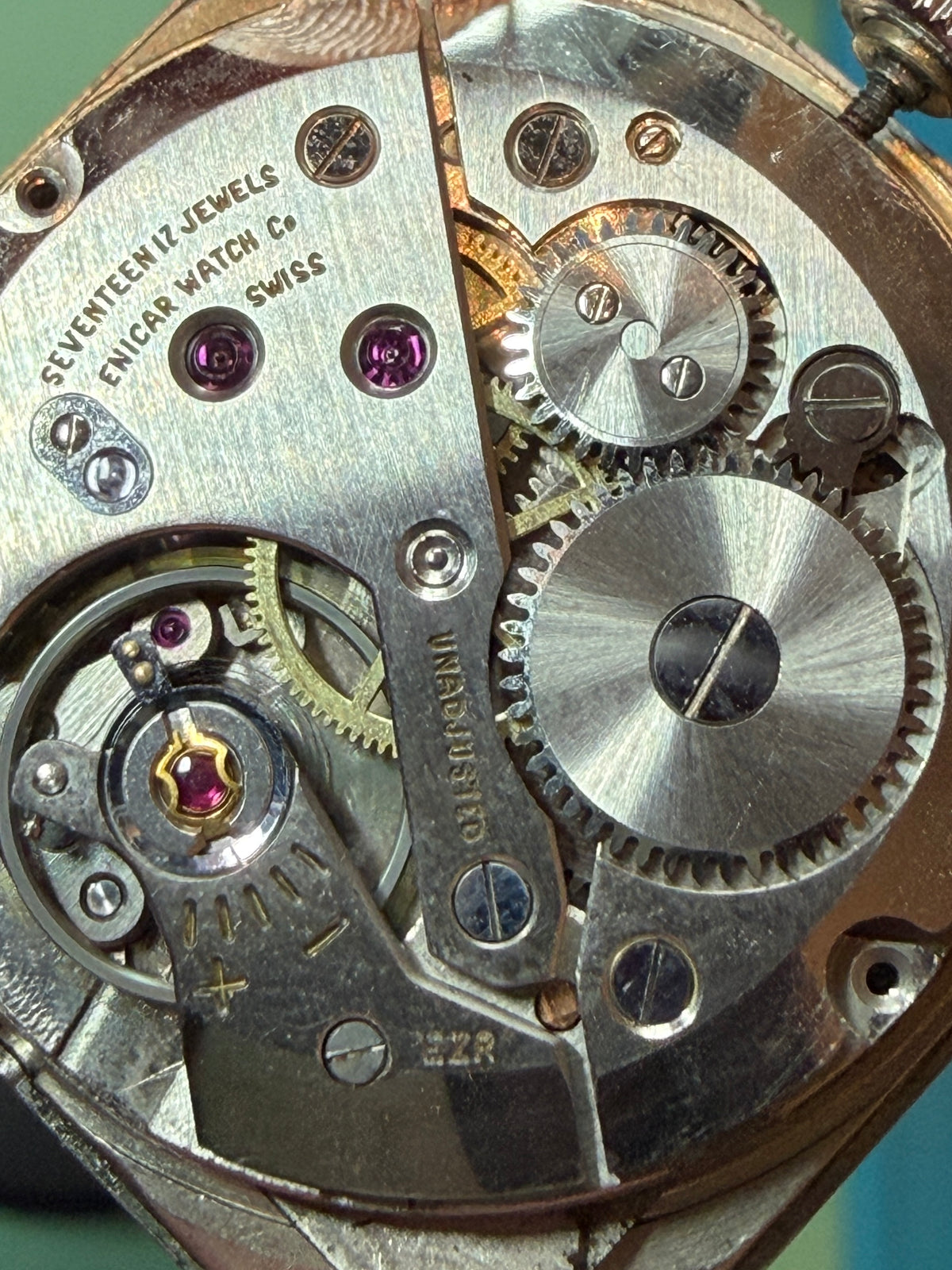 Enicar Ultrasonic Cioccolatone Vintage
