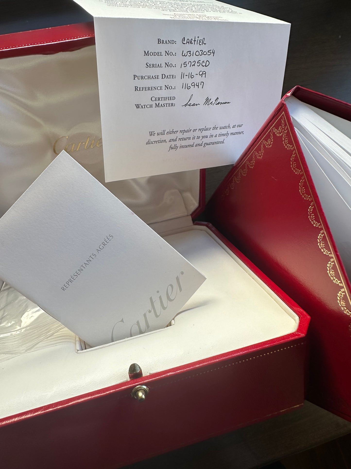 Cartier Pasha Full Set