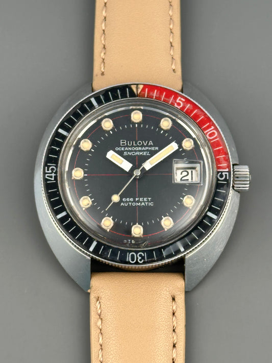 Bulova Oceanographer Snorkel Devil Diver Vintage