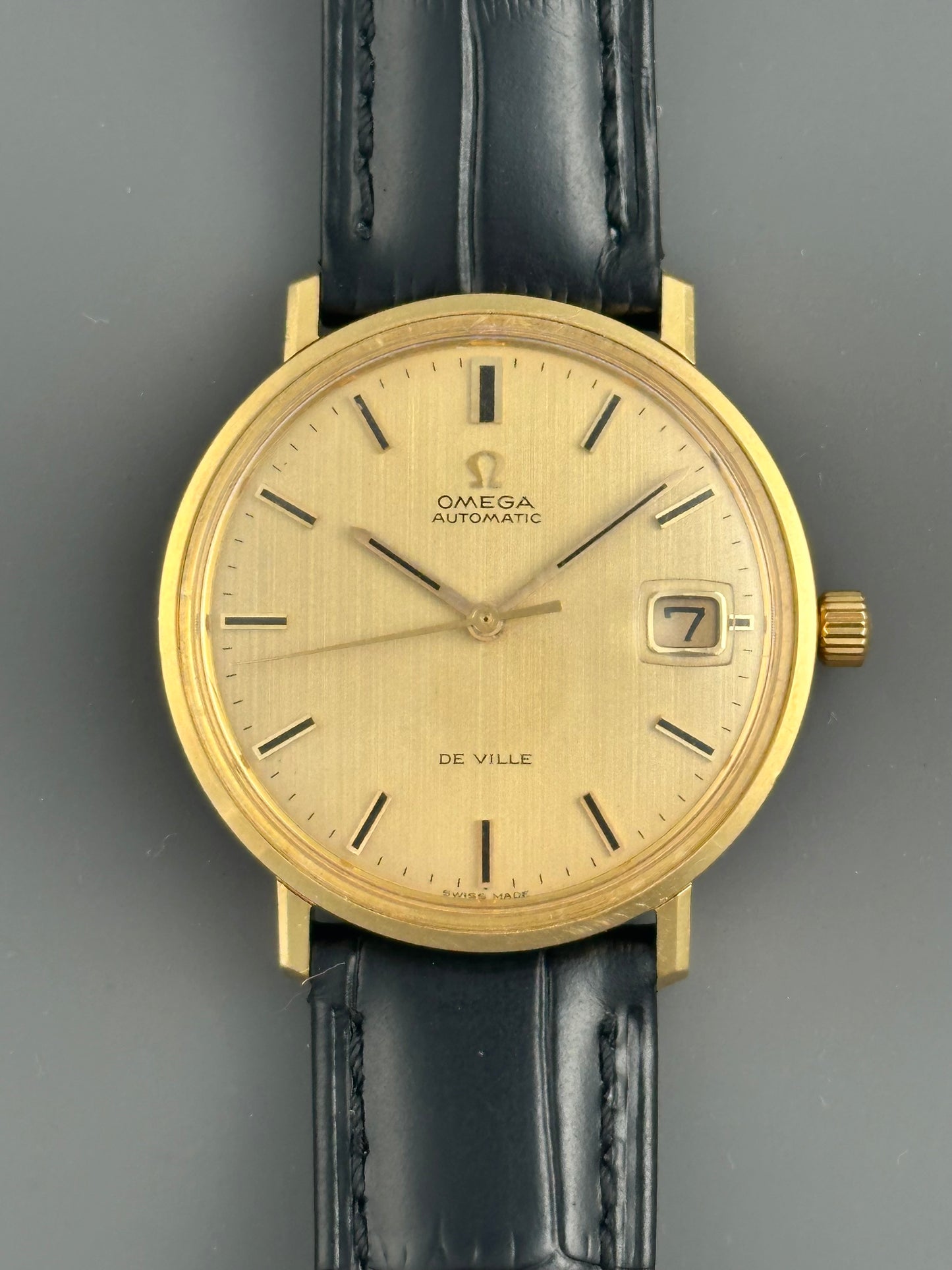 Omega De Ville 18k "Wenger Case" Vintage