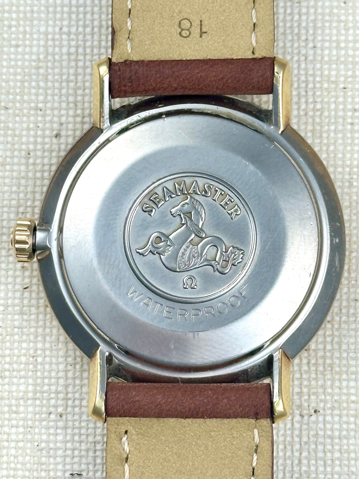 Omega Seamaster De Ville Patina Dial Vintage