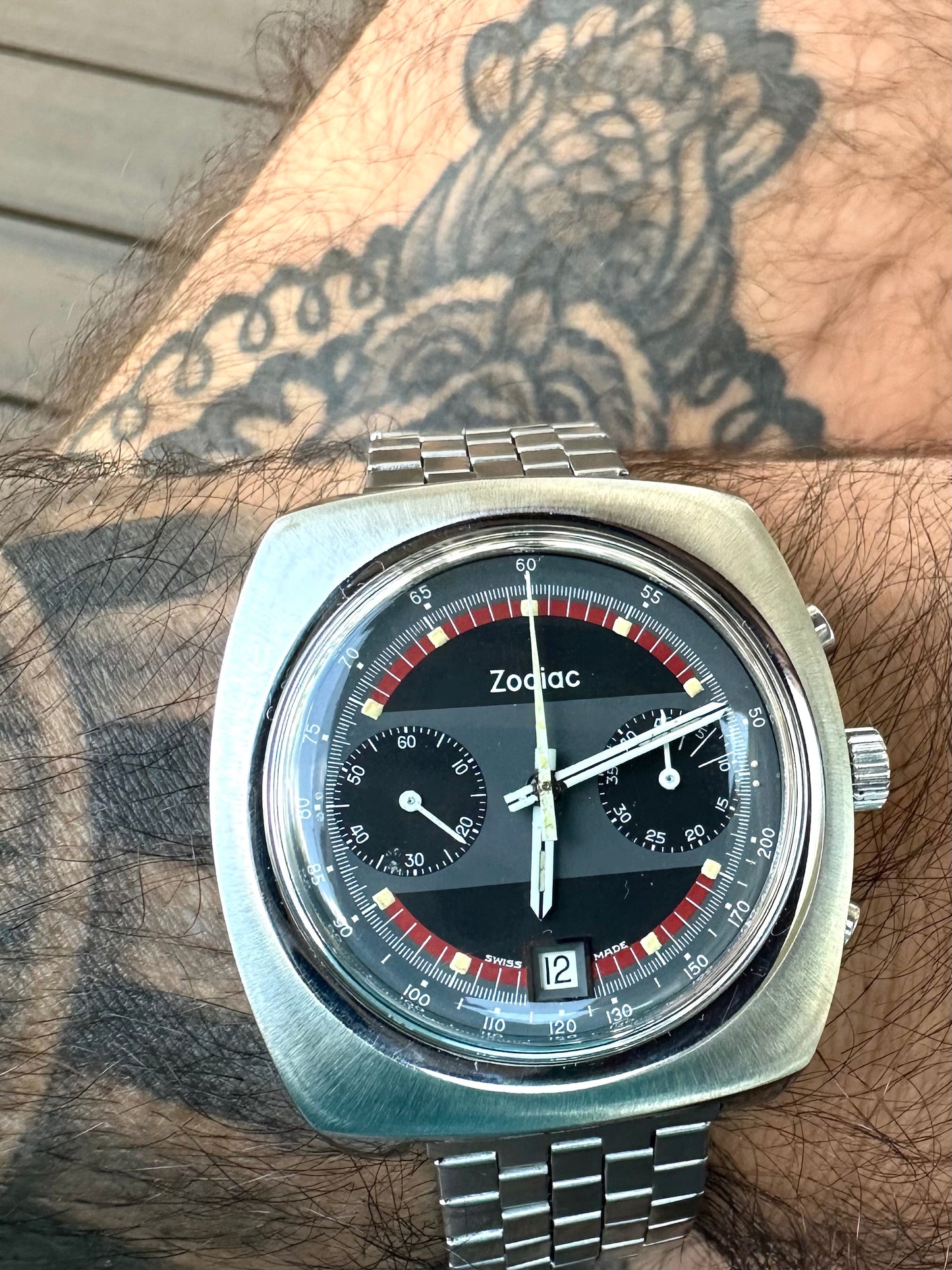 Zodiac Racing Chronograph Vintage