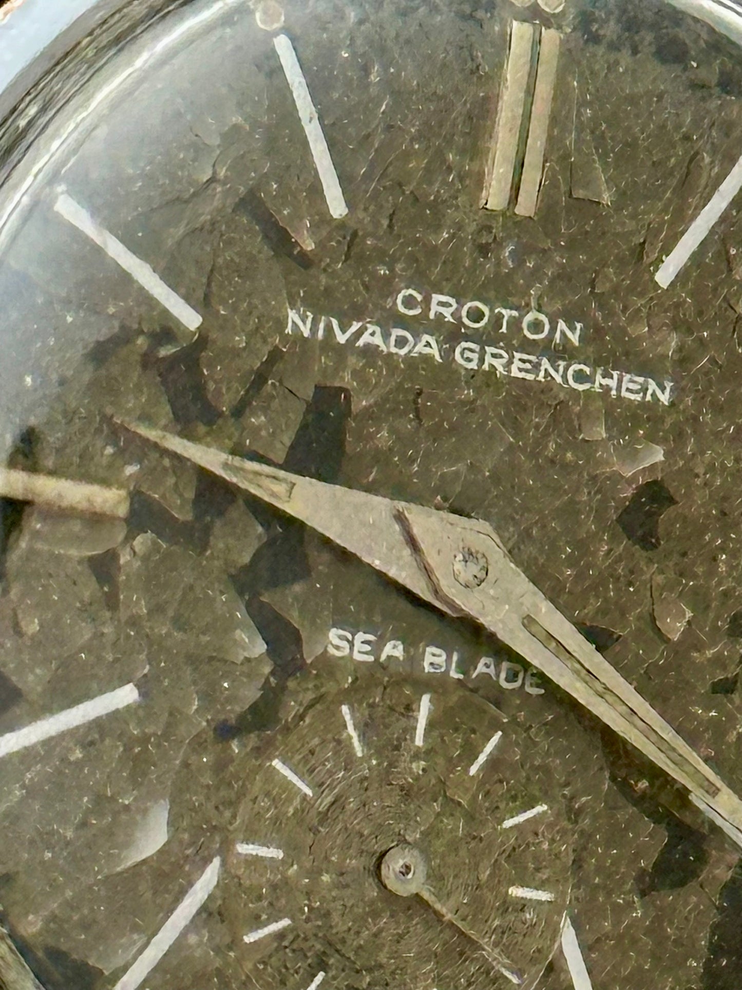 Croton Nivada Grenchen Sea Blade Vintage