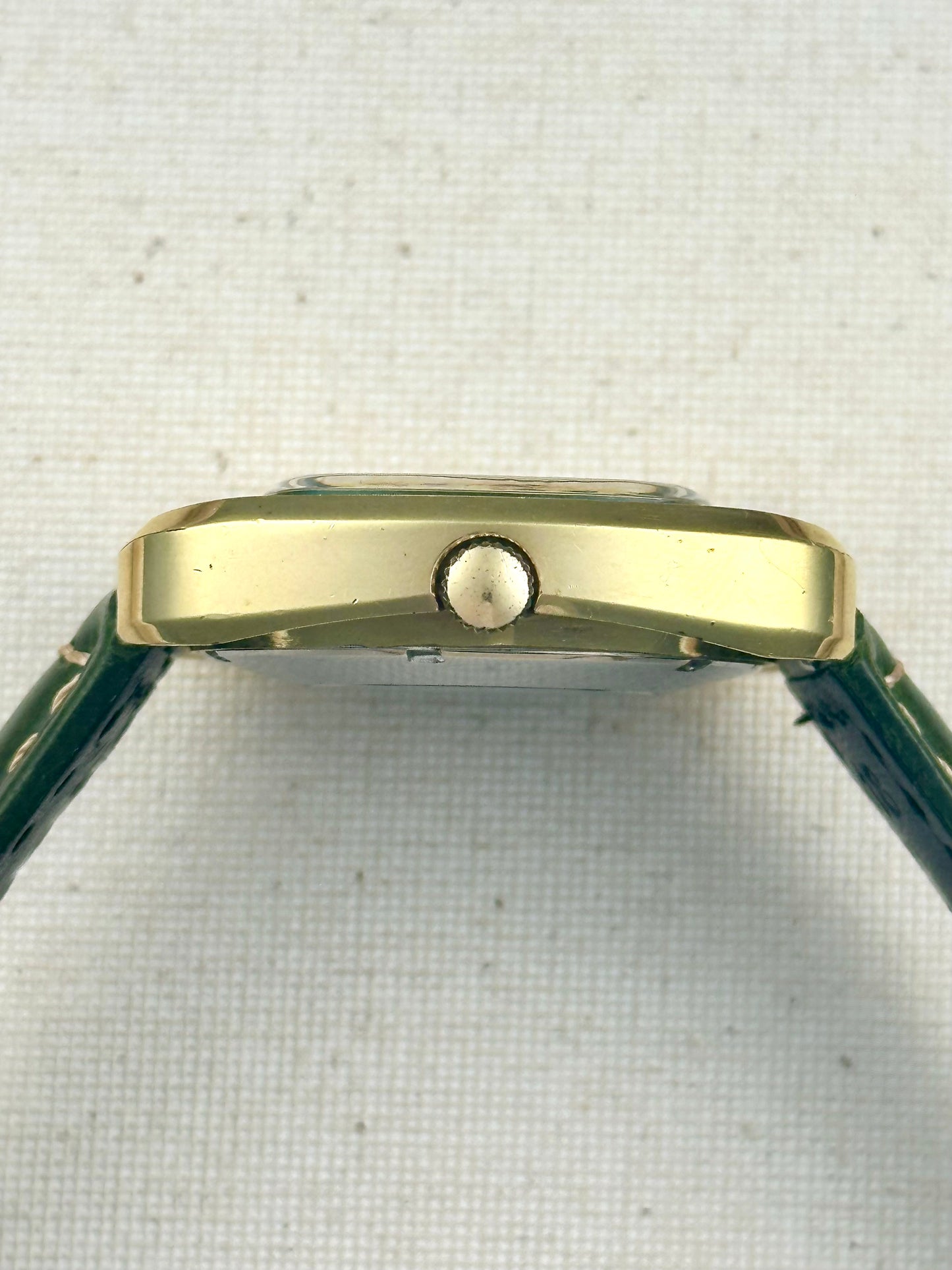 Wittnauer Day Date Green Dial Vintage