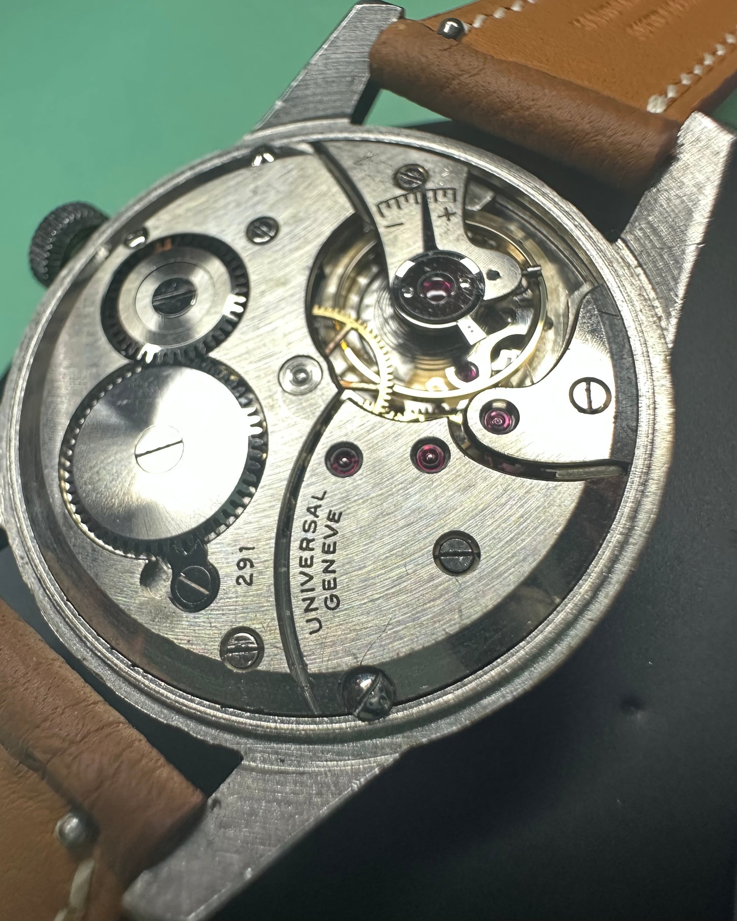 Universal Geneve Triple Calendar Moonphase