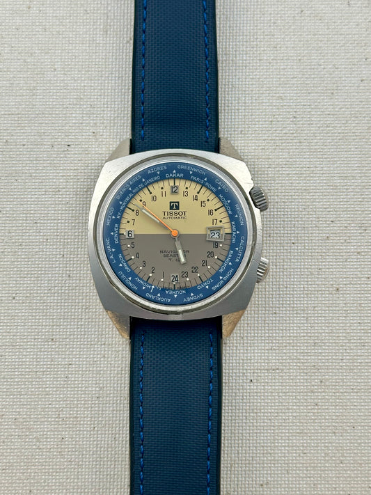 Tissot Navigator Seastar T12 World Timer Vintage