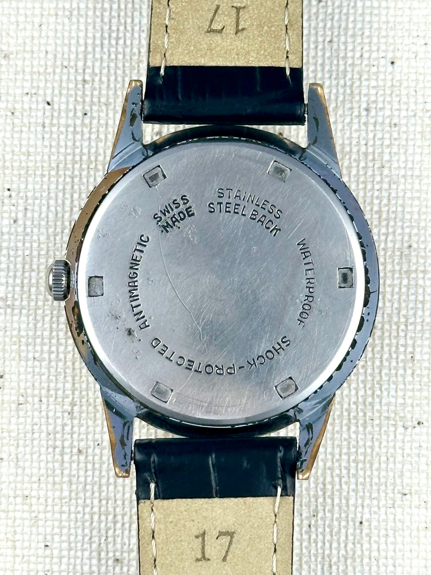 Helbros Waffle Dial Vintage