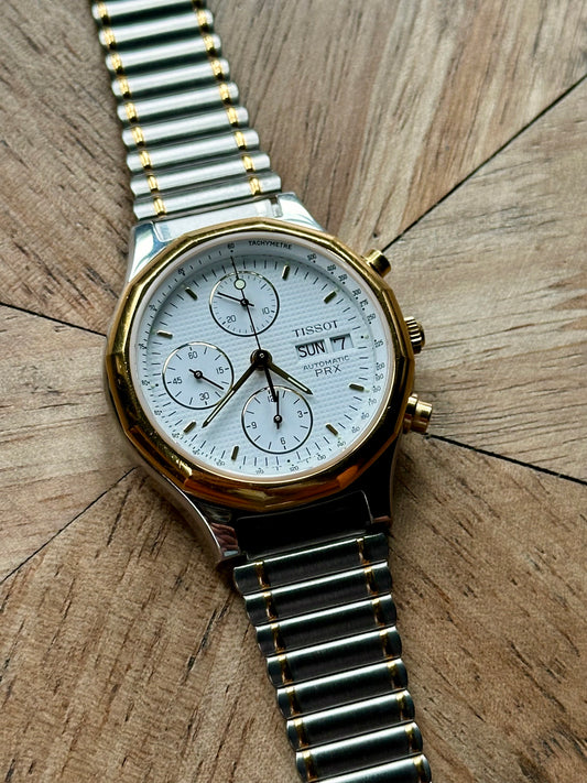 Tissot PRX Waffle Dial Neo-Vintage Stunner