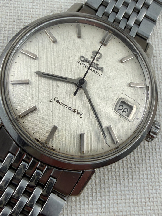 Omega Seamaster Linen Dial