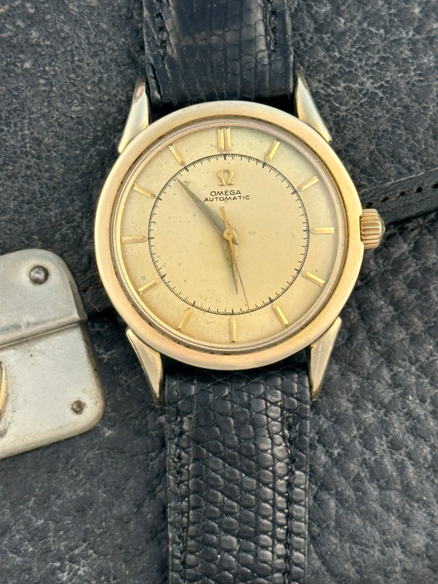 Omega 12k Gold Capped Bumper Automatic Vintage