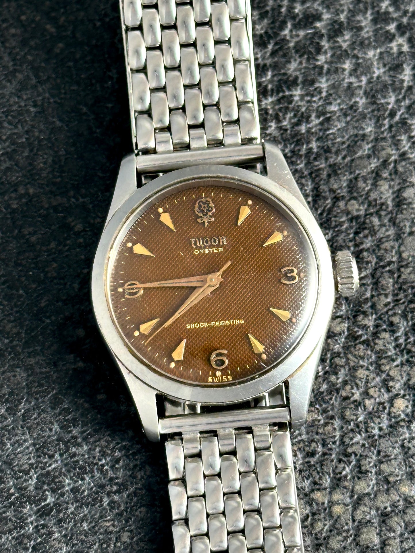 Tudor Oyster Chocolate Dial Vintage
