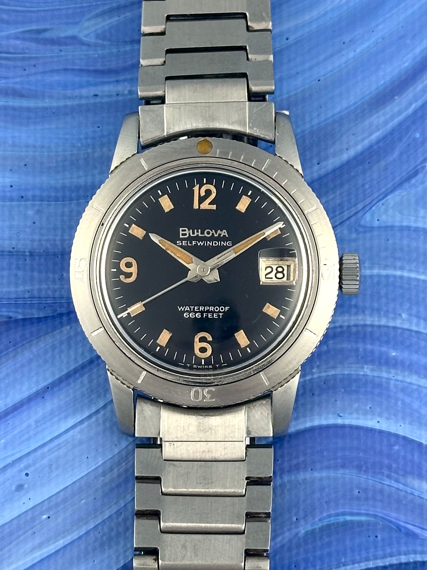 Bulova Snorkel 666 Diver Vintage