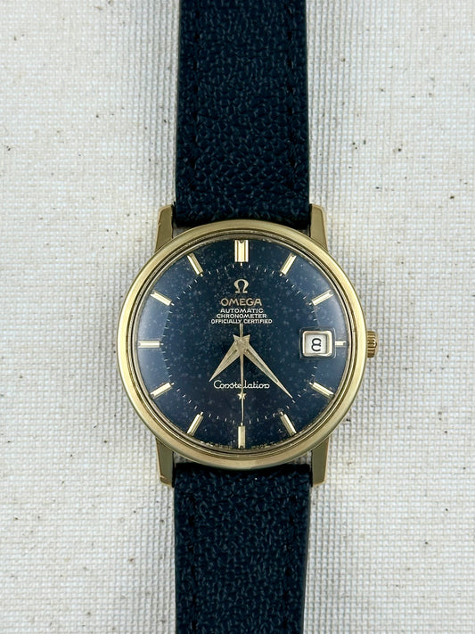 Omega Constellation Pie Pan Black Dial Vintage