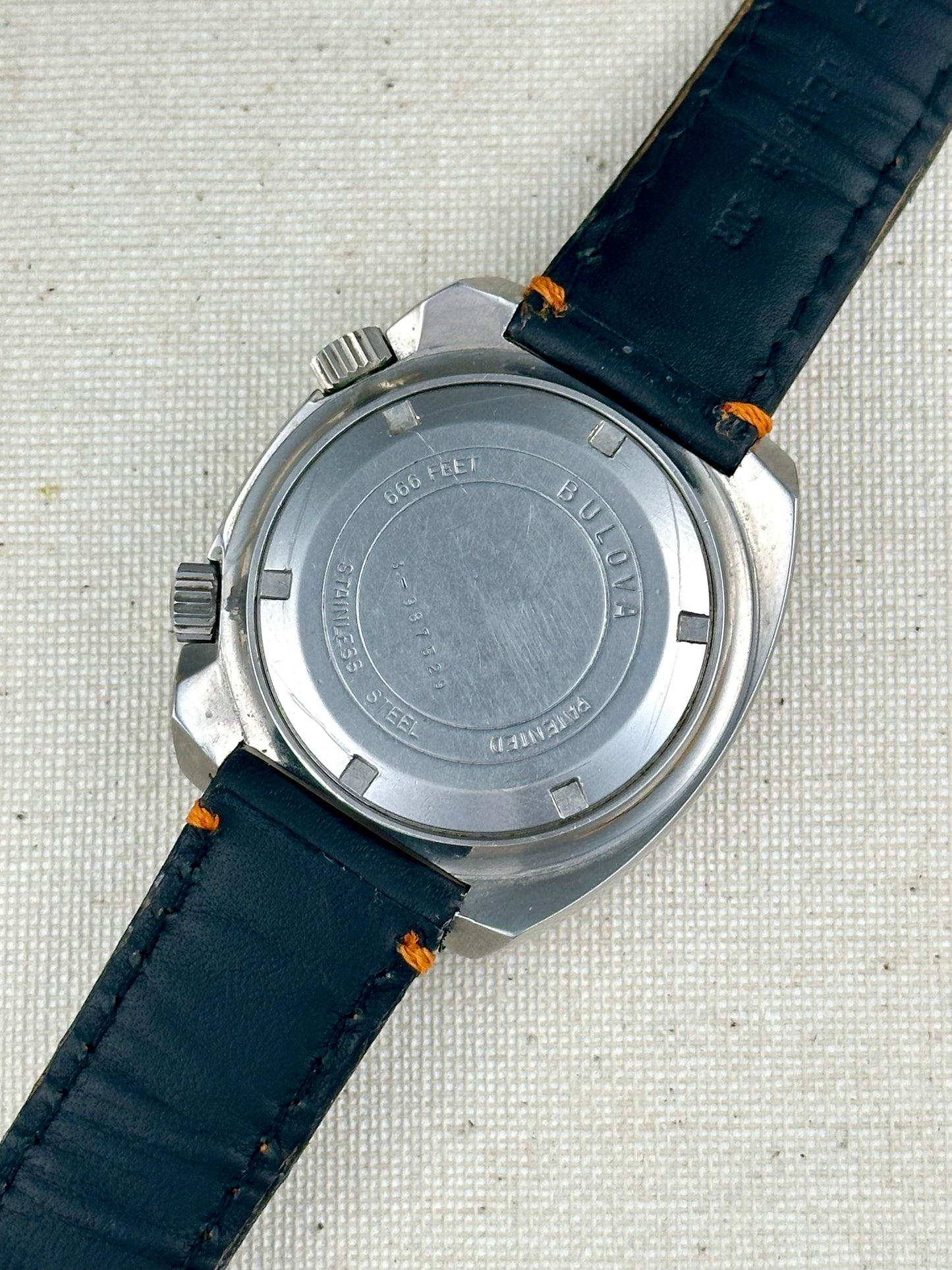 Bulova Accutron Snorkel 666 Devil Diver Vintage