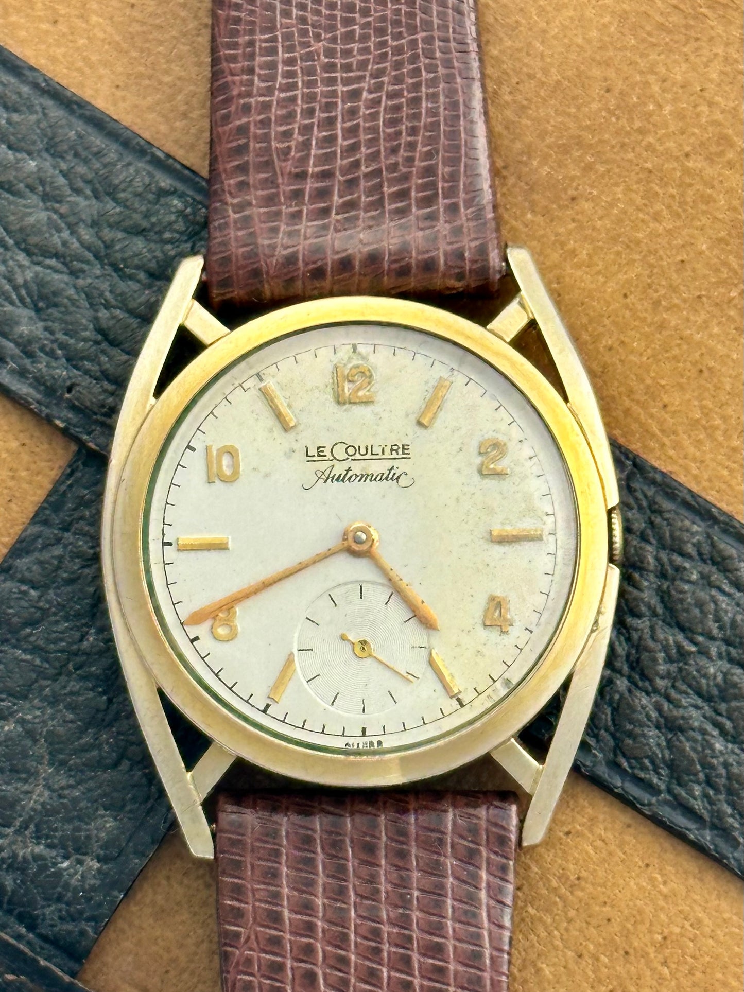 LeCoultre SEXY Lugs K812 Bumper Vintage