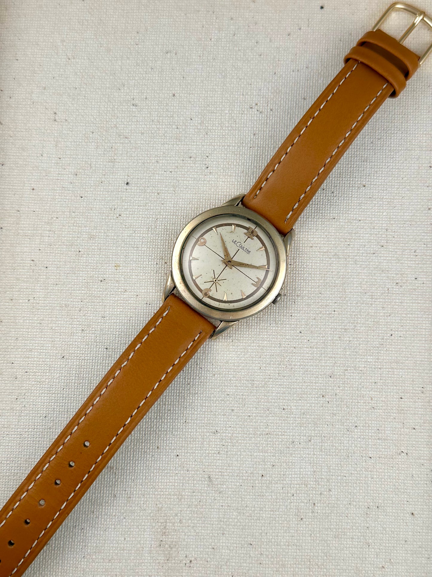 LeCoultre Sector Dial Small Seconds Vintage