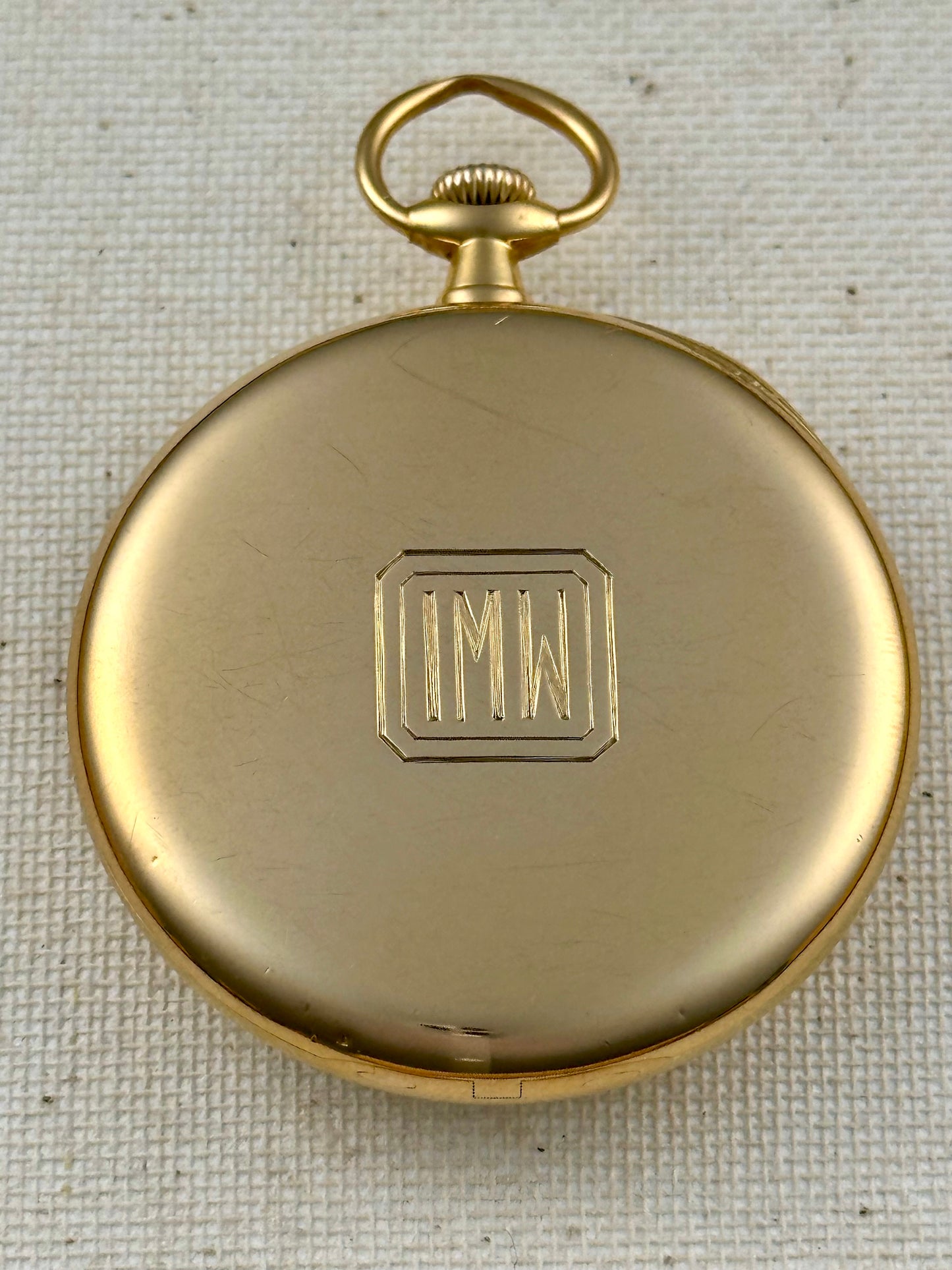 Patek Phillippe for Tiffany 18k Gold Pocket Watch Vintage