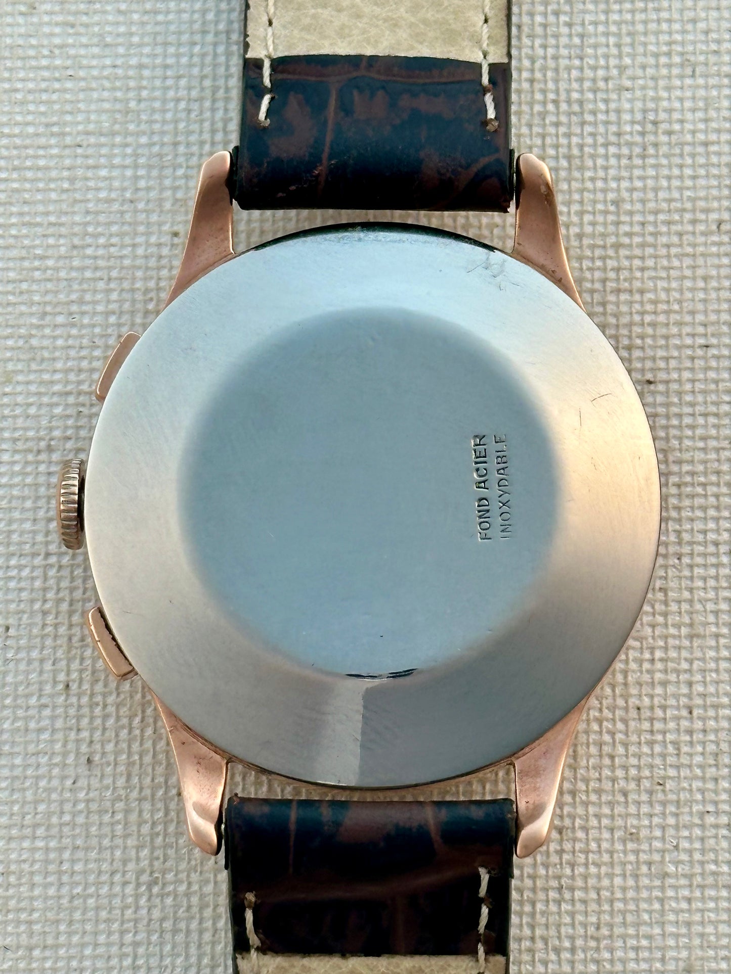 Chronographe Suisse Copper Dial Chrono Vintage