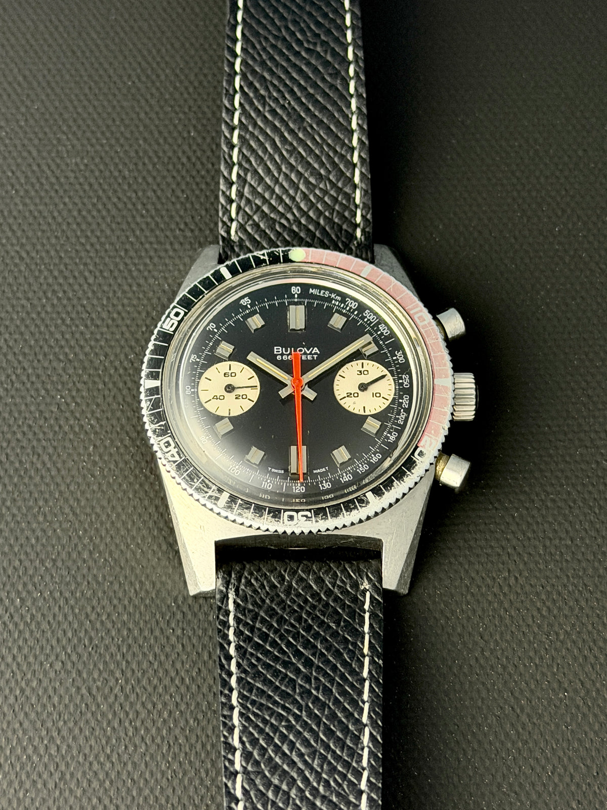 Bulova "B" Deep Sea "666" Chronograph Vintage