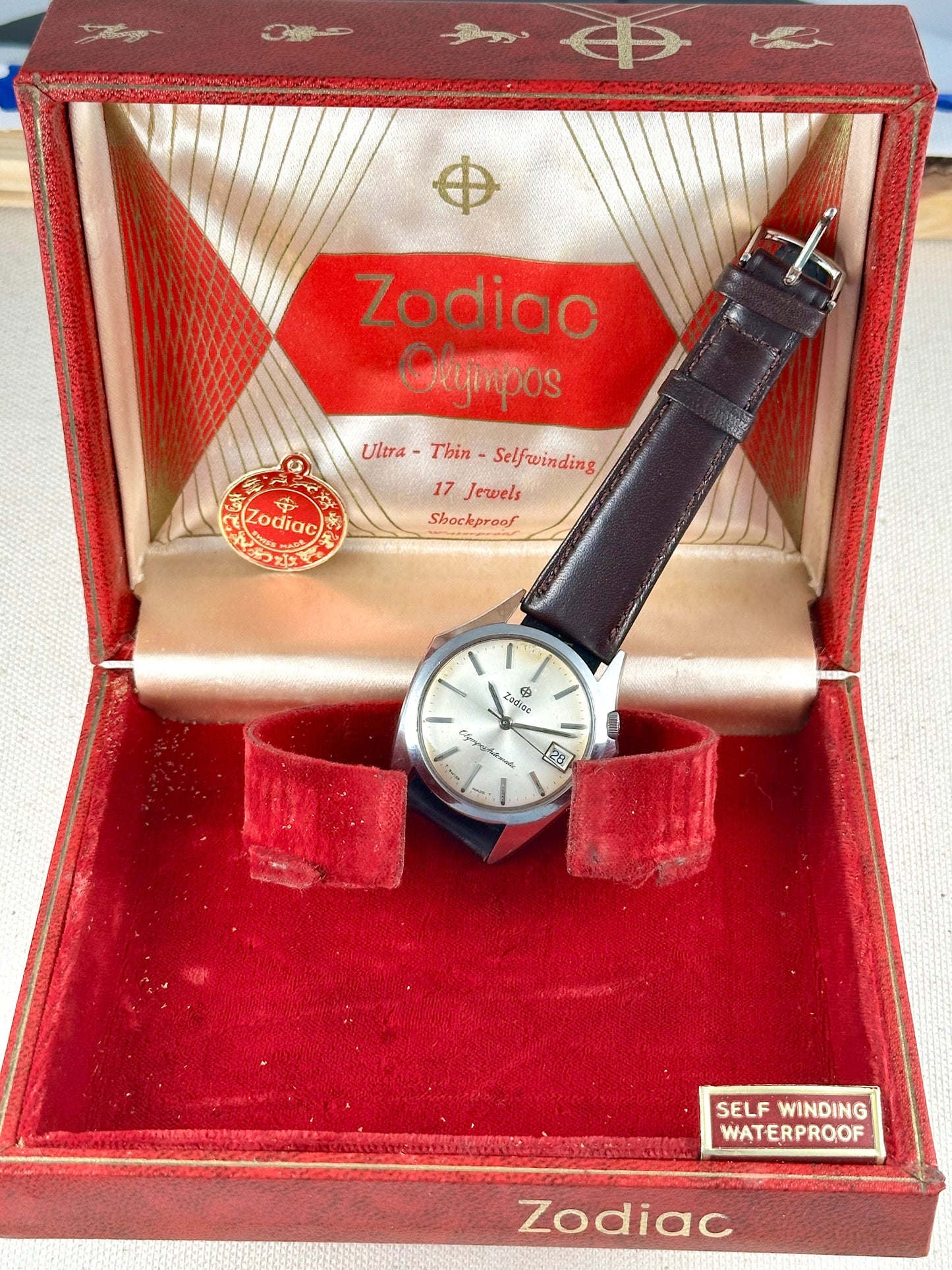 Zodiac Olympos w/ Box Vintage