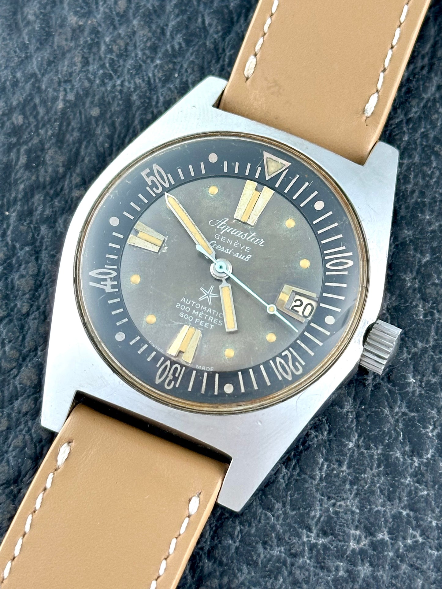 Aquastar Tropical Double Signed Cressi Vintage