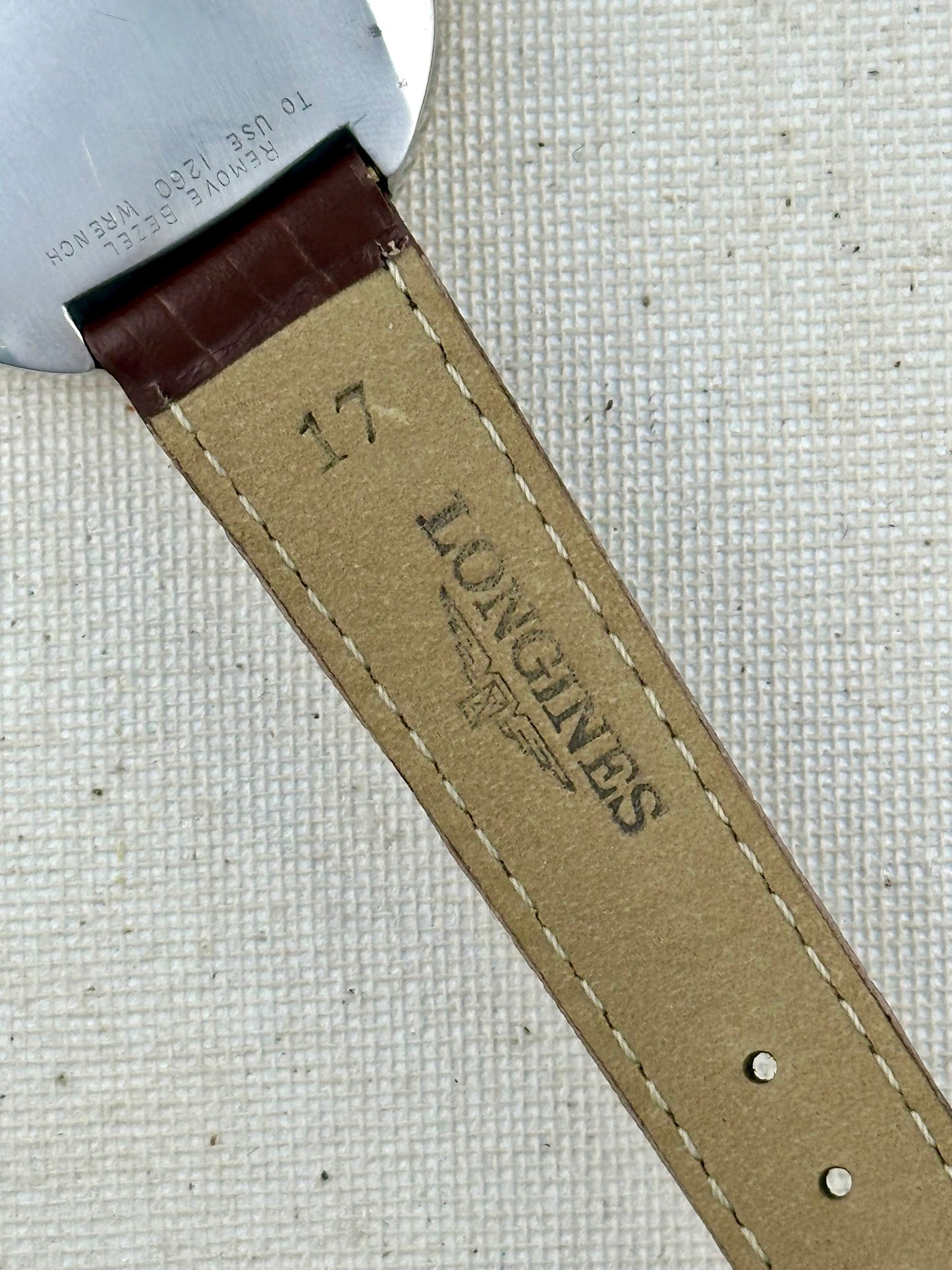 Longines Admiral Five Star Red Vintage