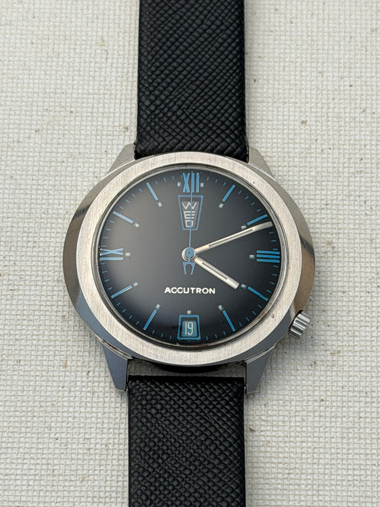Accutron Up Down Bad Ass Blue Vintage