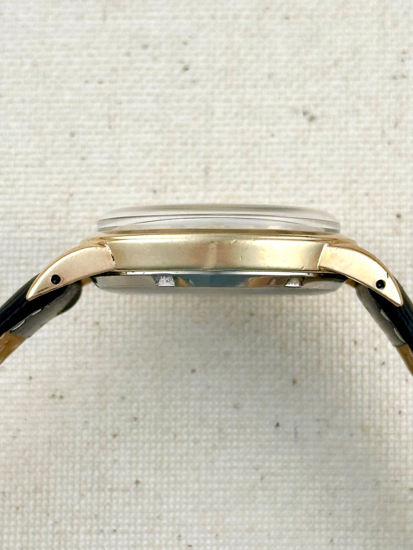 Girard Perregaux Gyromatic Brown Waffle Dial Vintage