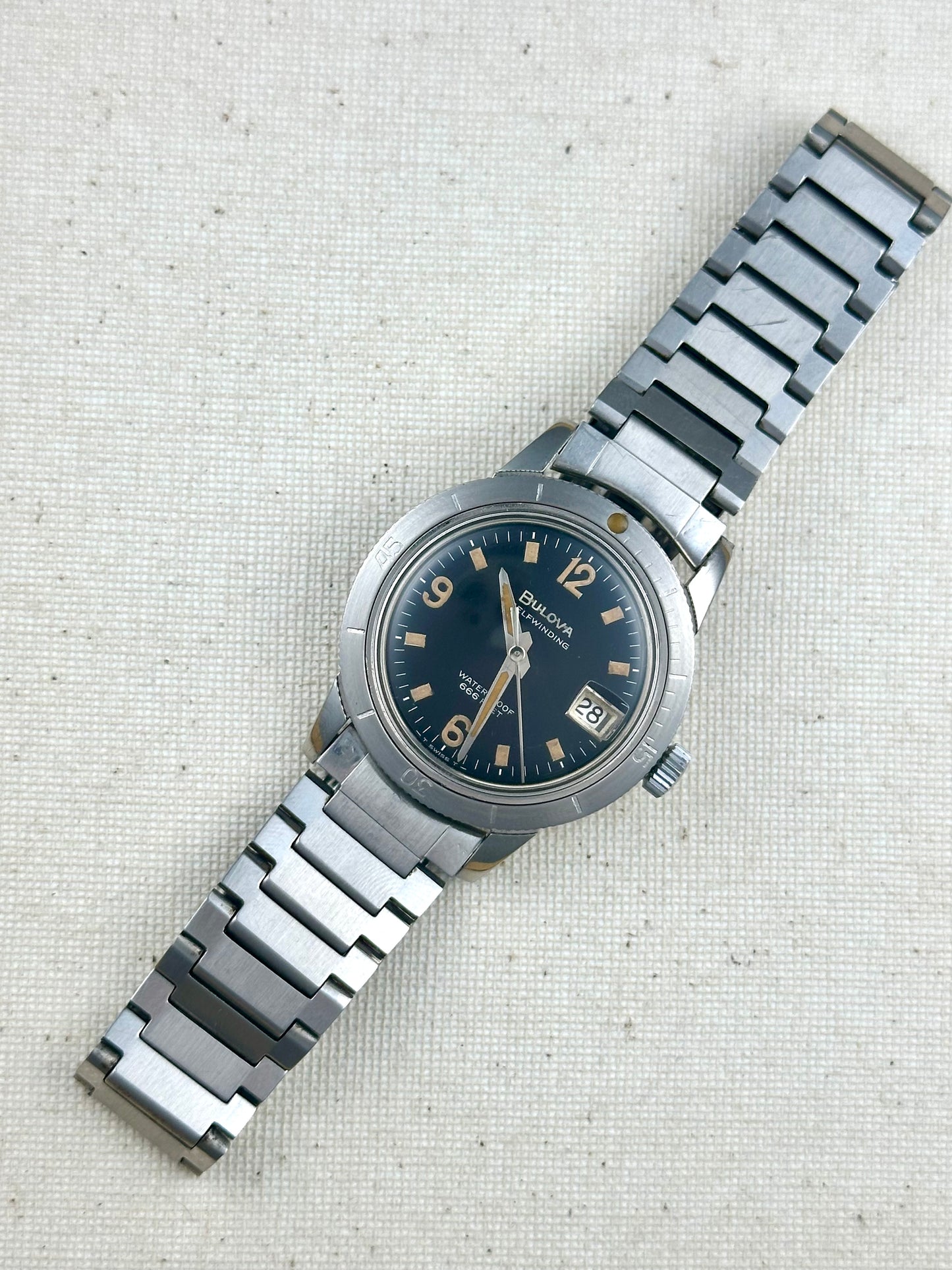Bulova Snorkel 666 Diver Vintage