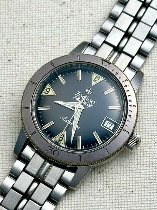 Zodiac Sea Wolf Date Vintage