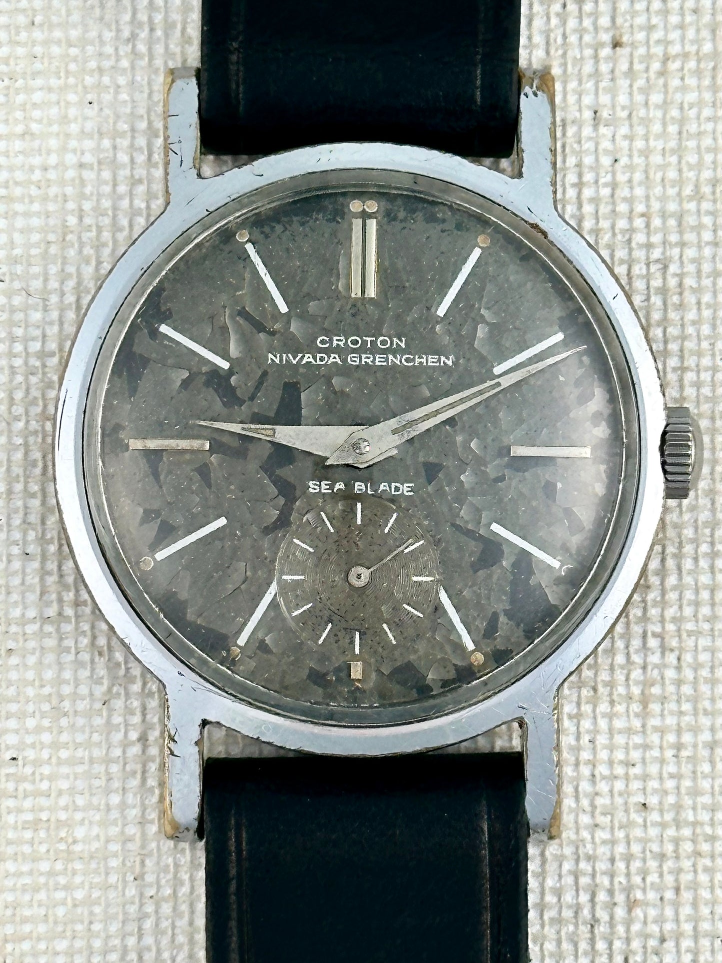 Croton Nivada Grenchen Sea Blade Vintage