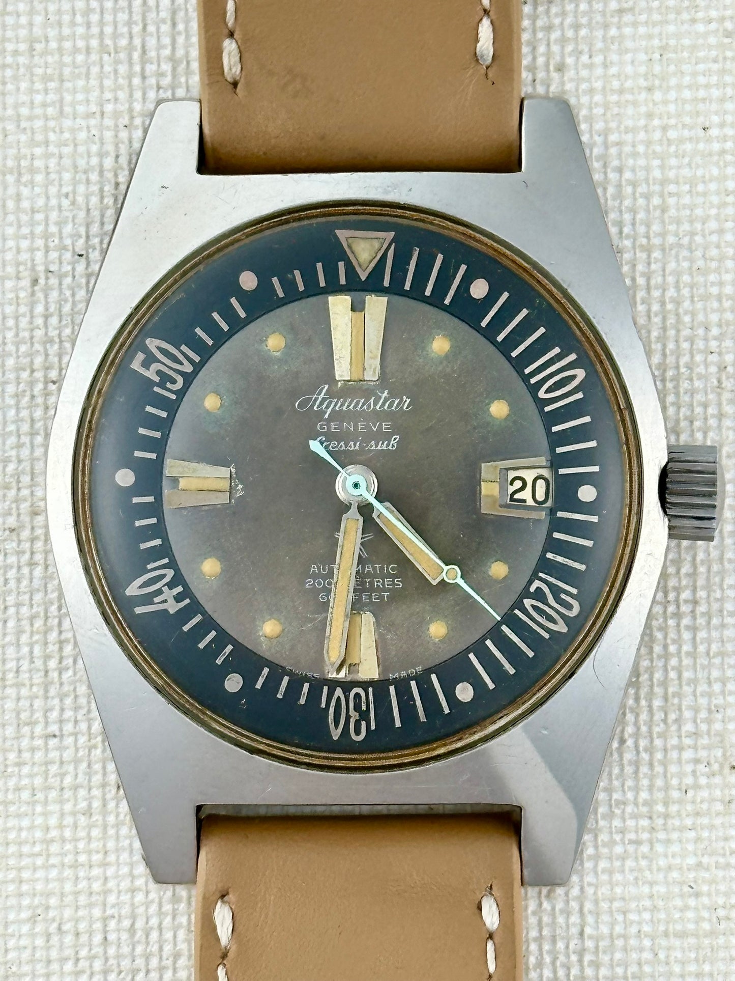 Aquastar Tropical Double Signed Cressi Vintage