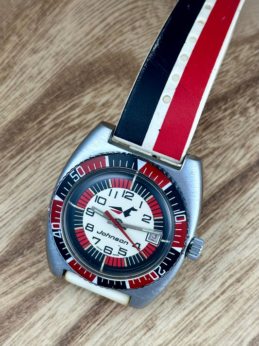 Johnson Outboards Boating Watch Vintage