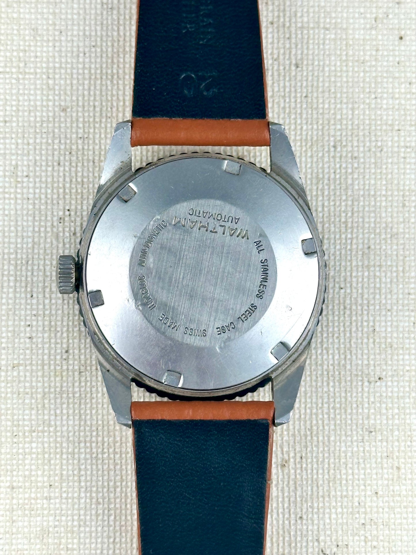 Waltham Diver Day Date Vintage