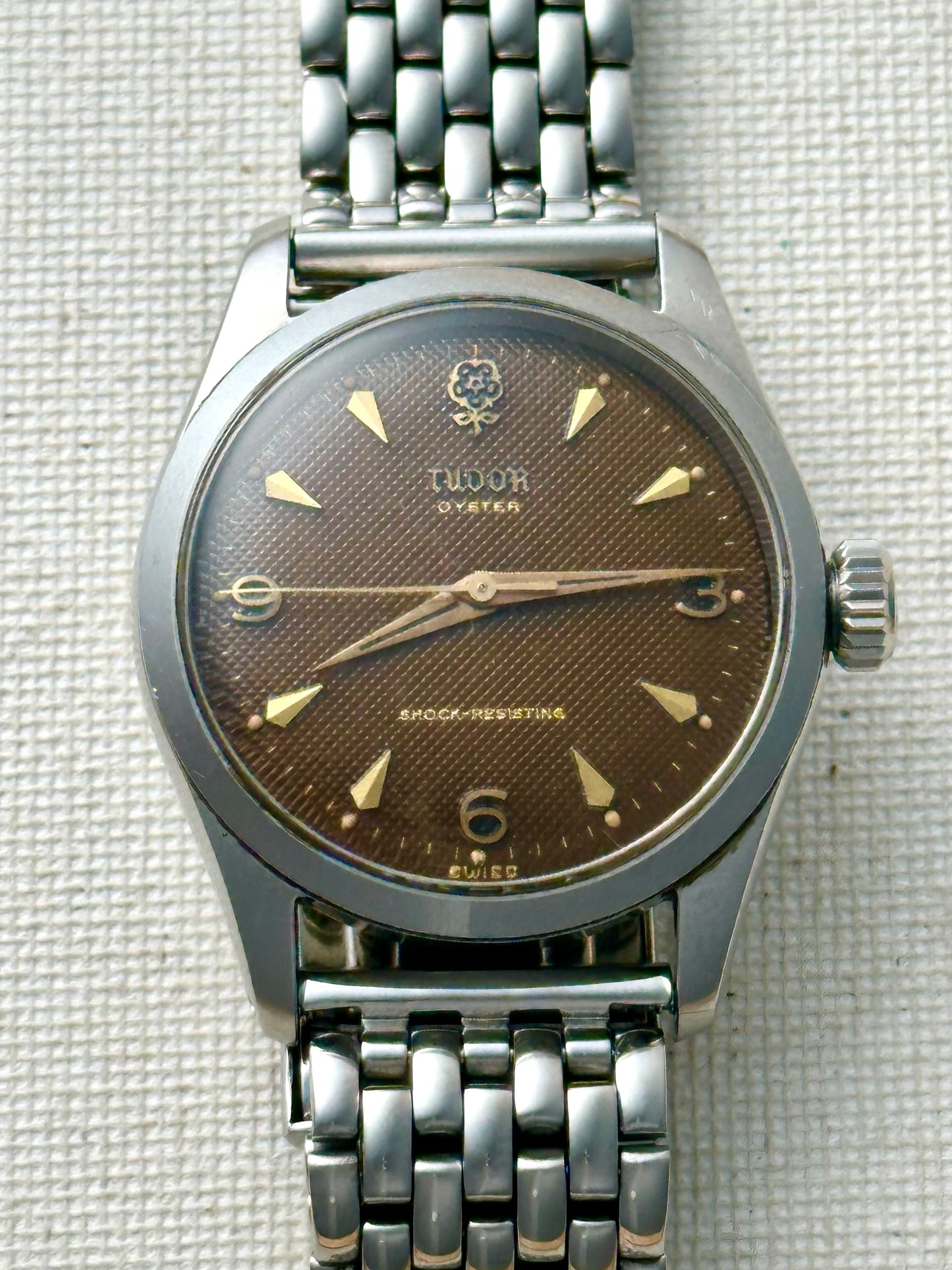 Tudor Oyster Chocolate Dial Vintage