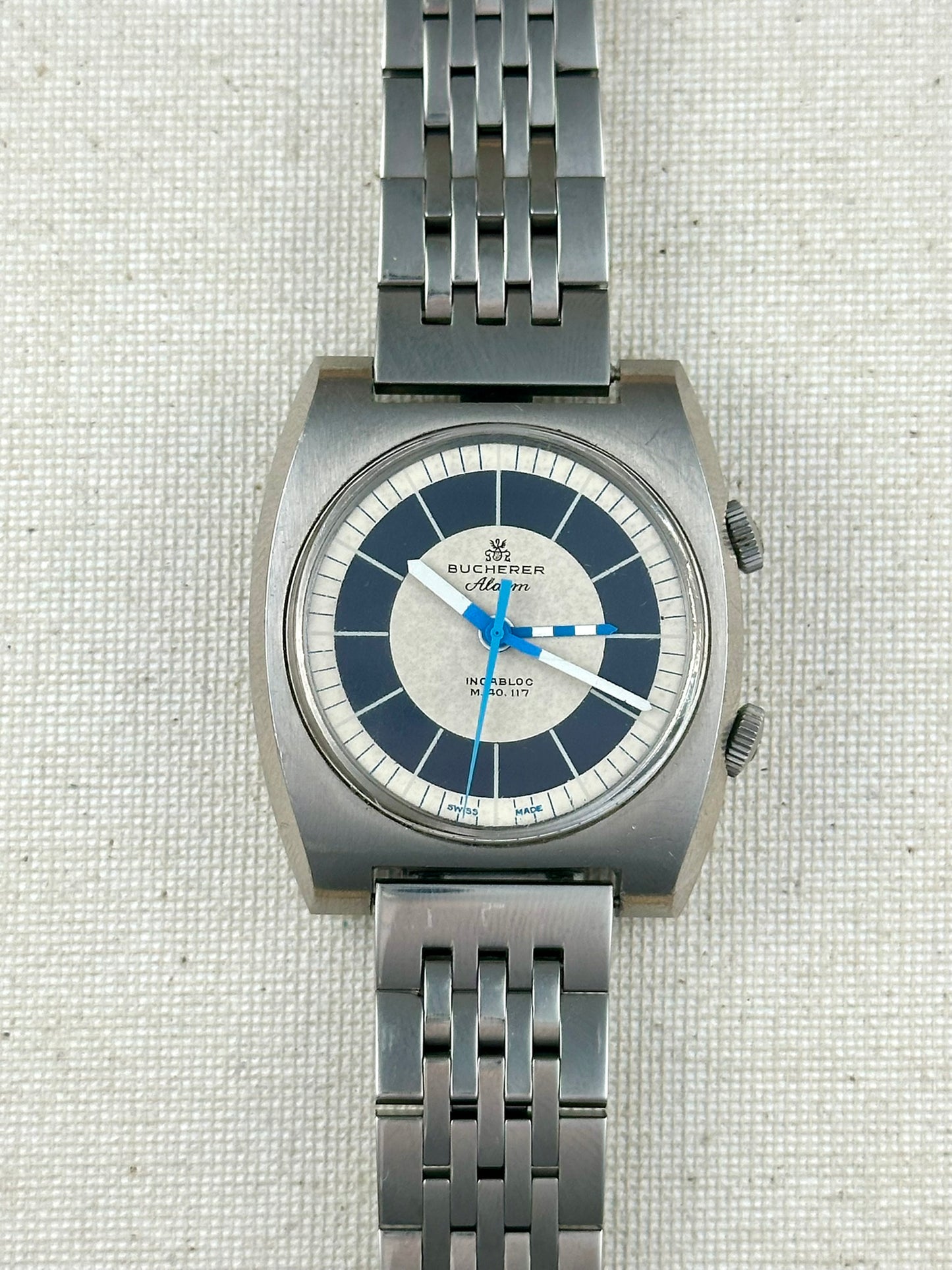 Bucherer Milus Alarm Vintage