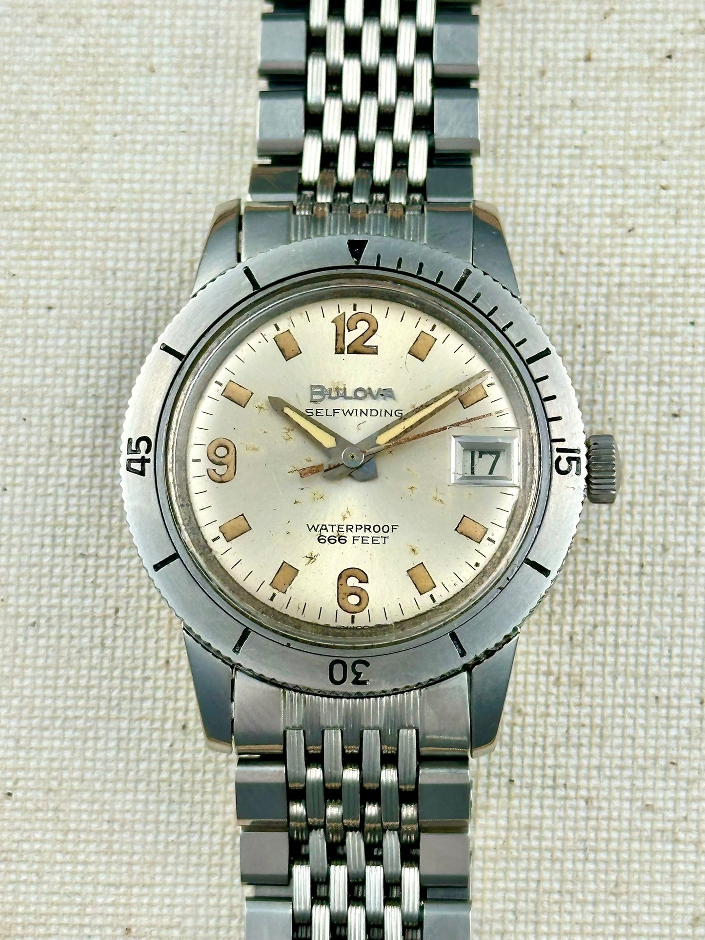 Bulova Devil Diver 1965 Vintage