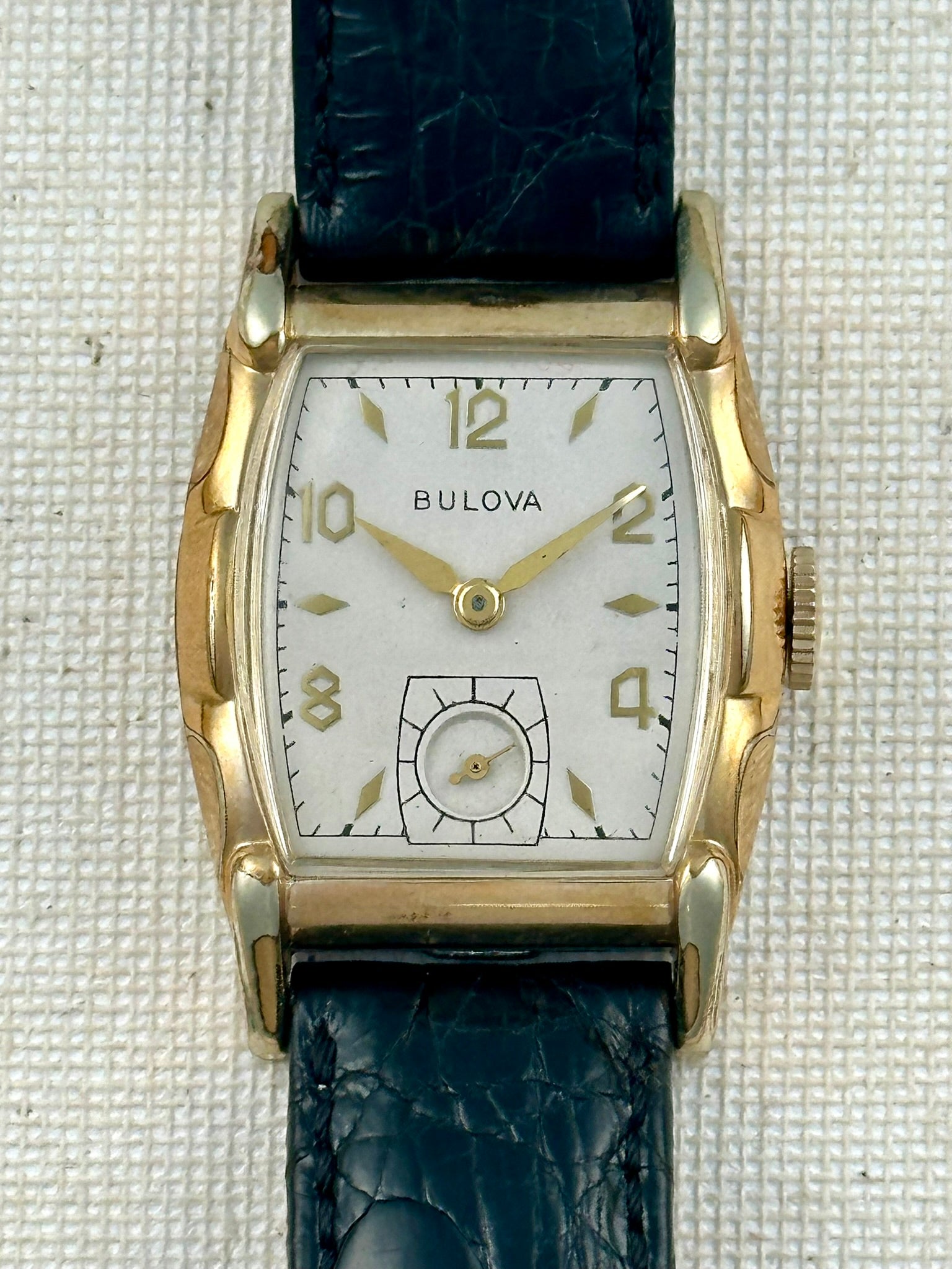Bulova Tank Classic Dress Vintage Old School Seconds Bulova Tank Classic Dress Vintage Old School Seconds