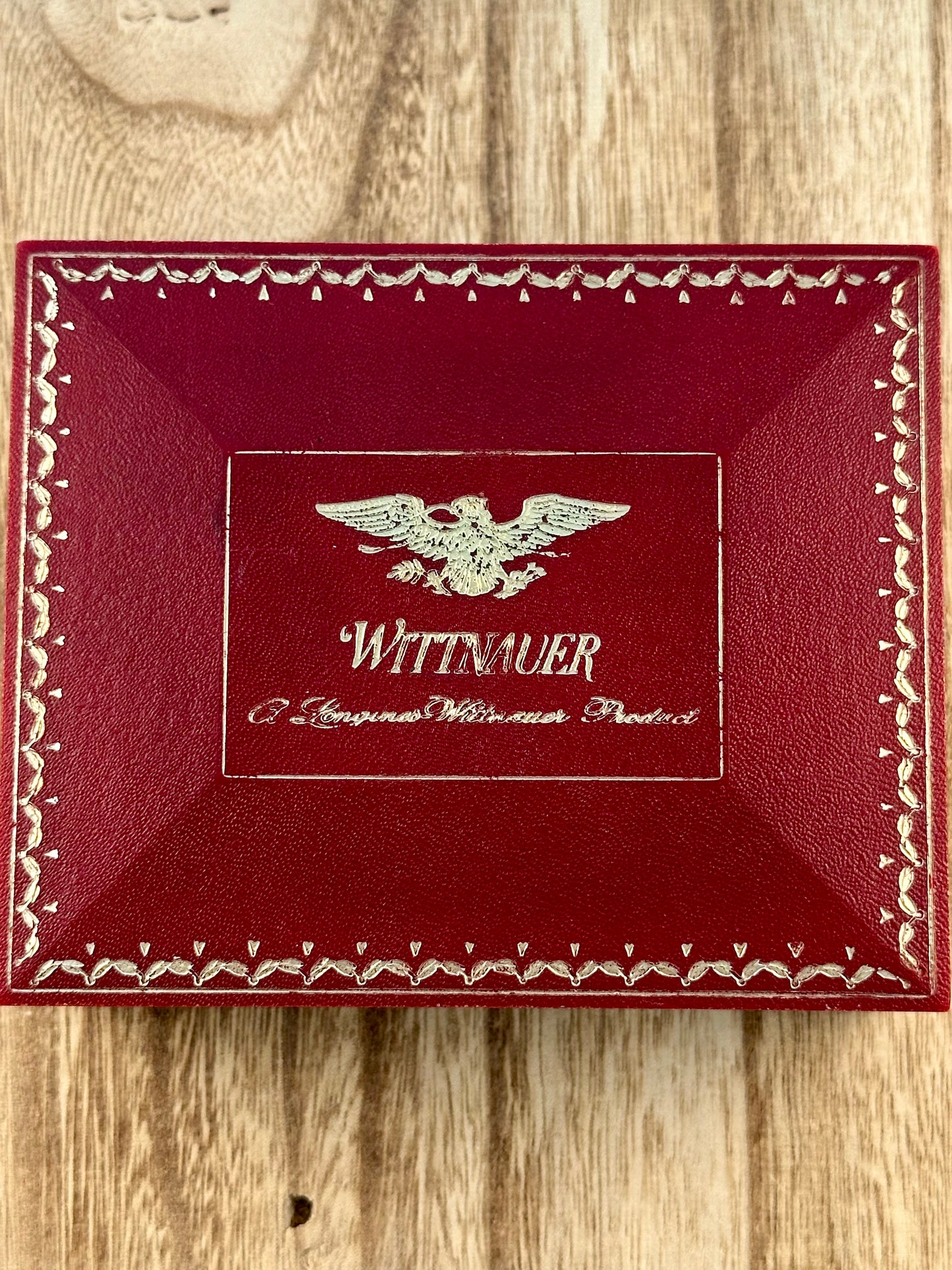Wittnauer (Longines) Trapezoidal Scissor Hands w/ box Vintage
