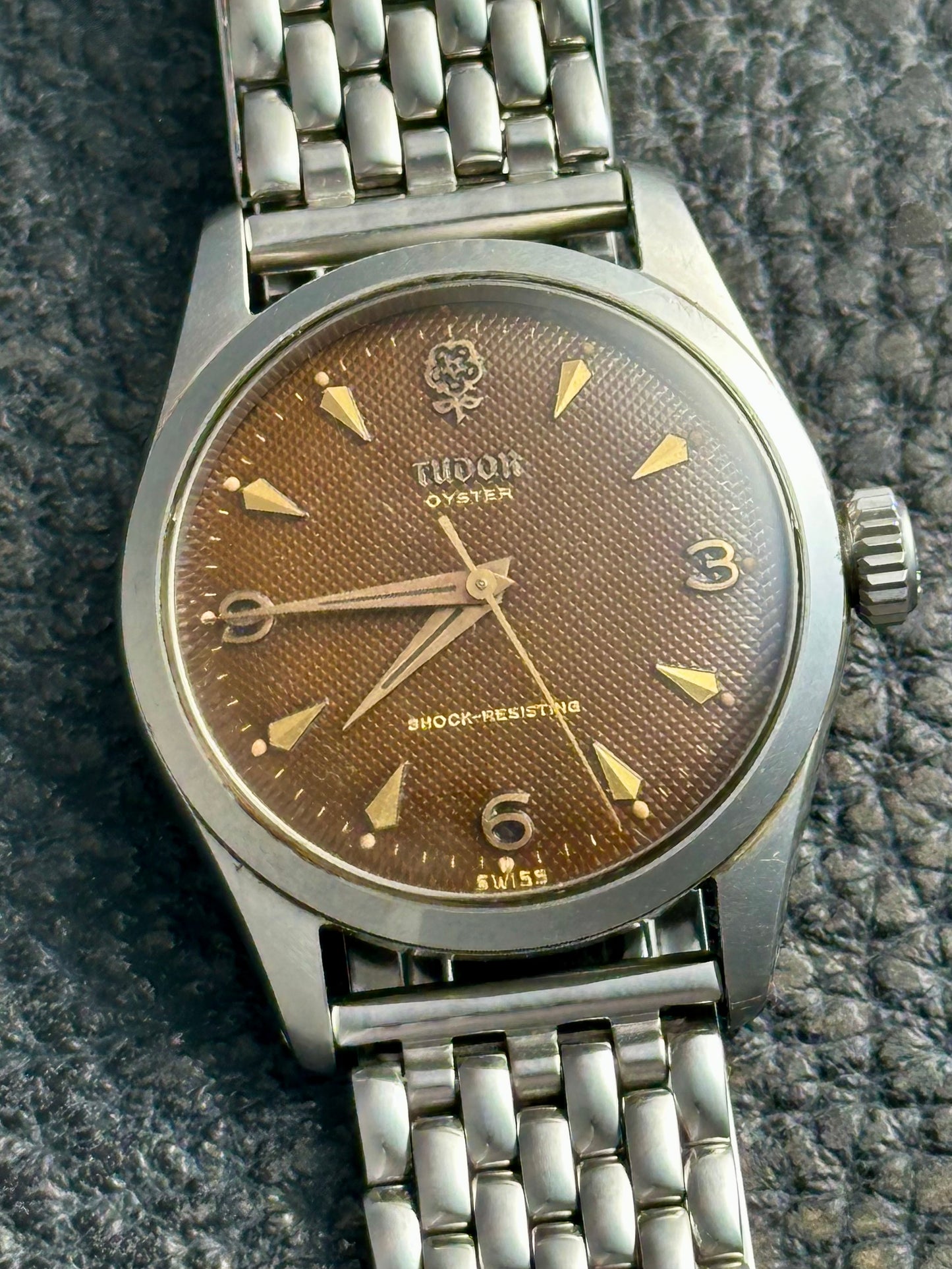 Tudor Oyster Chocolate Dial Vintage