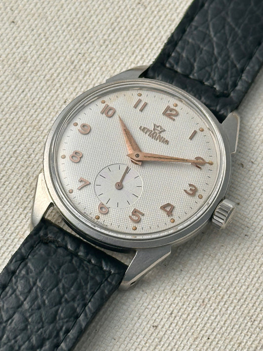Lemania Waffle Dial Vintage