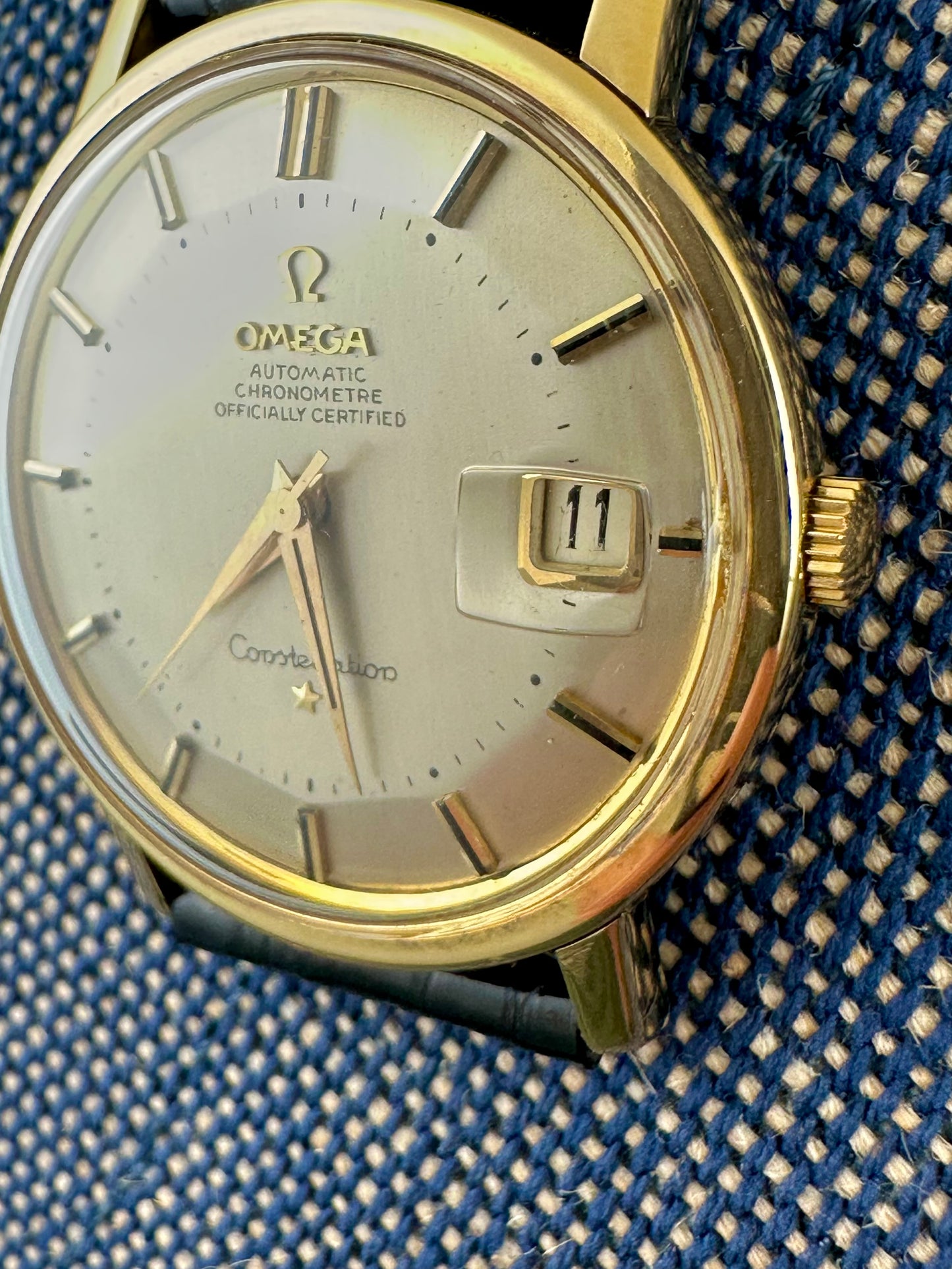 Omega Constellation 18k Pie Pan Vintage 1966