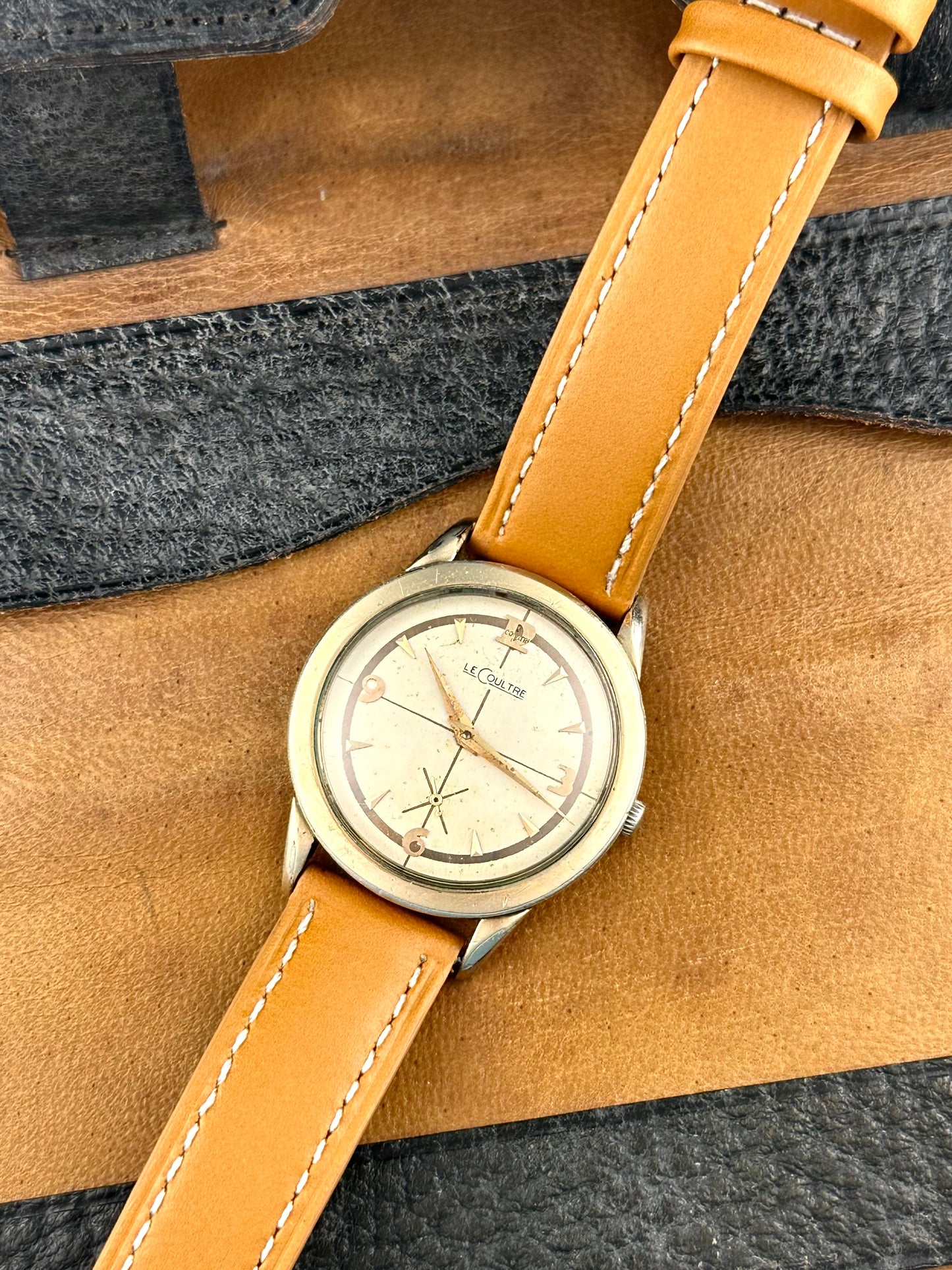 LeCoultre Sector Dial Small Seconds Vintage