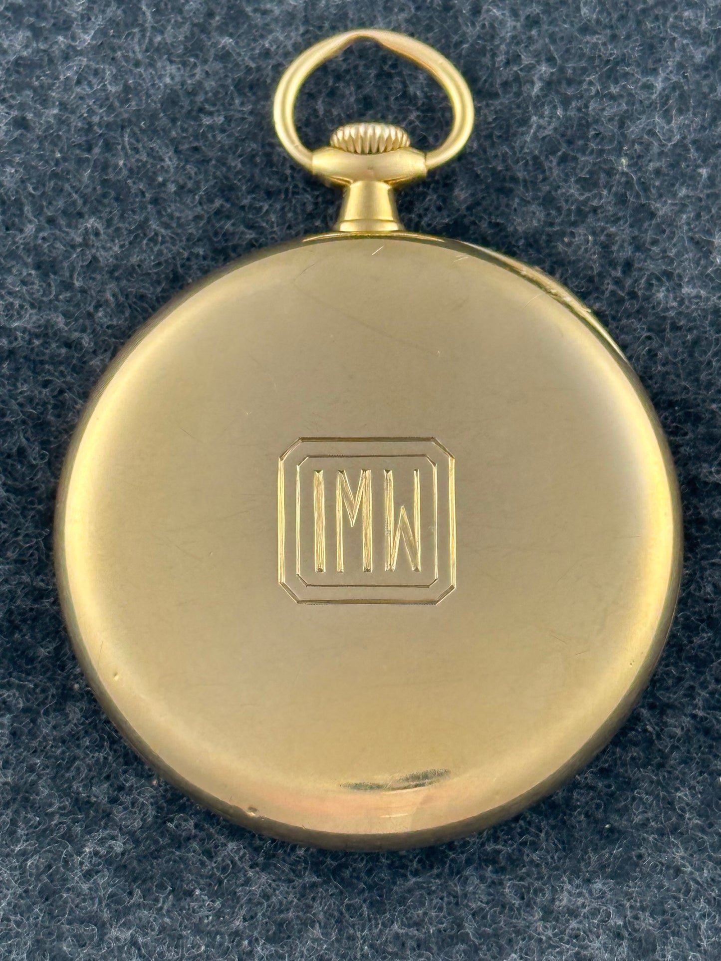 Patek Phillippe for Tiffany 18k Gold Pocket Watch Vintage