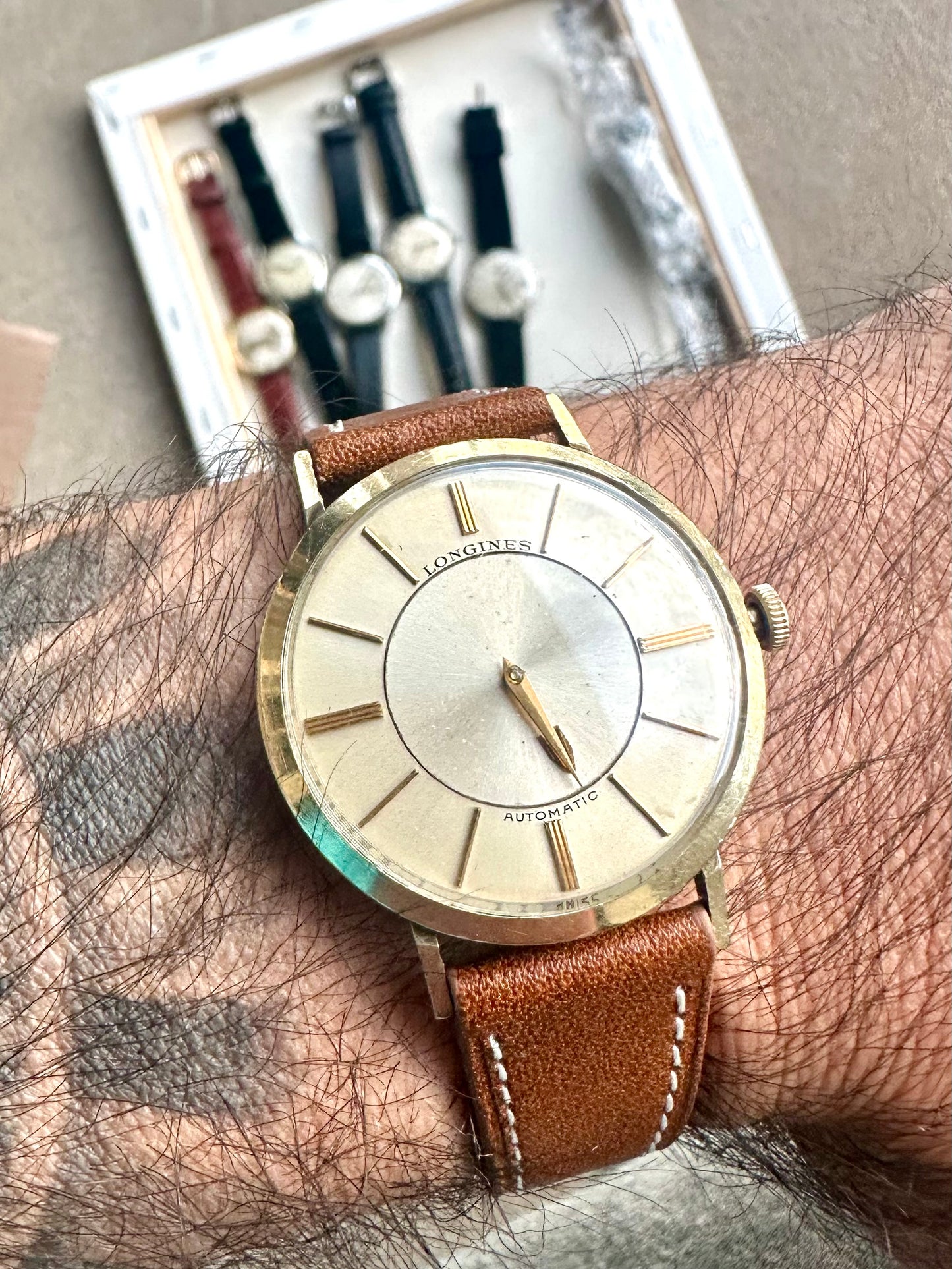 Longines Admiral Mystery Dial Vintage