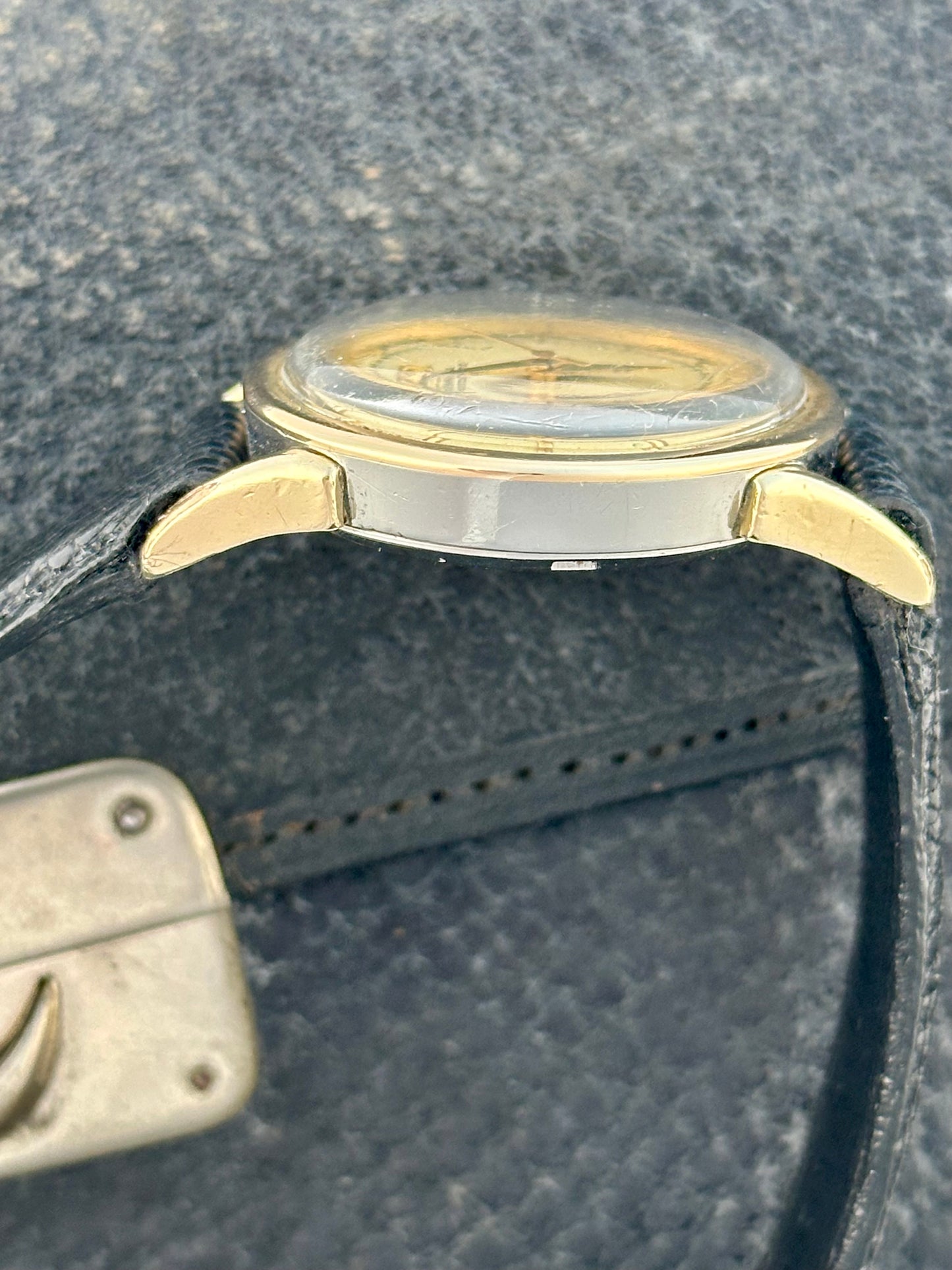 Omega 12k Gold Capped Bumper Automatic Vintage
