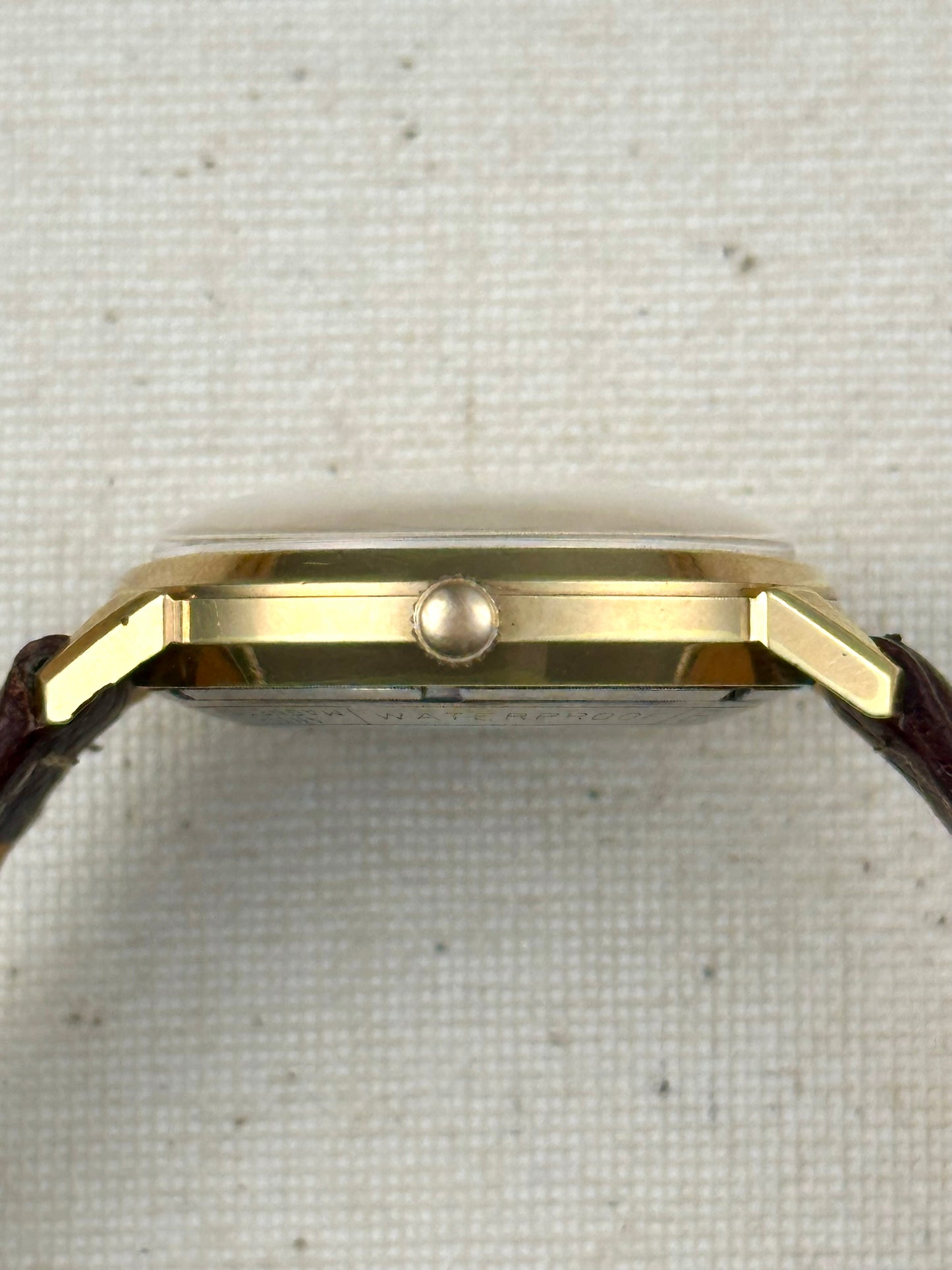 Bulova Sunburst Dial Dress Vintage