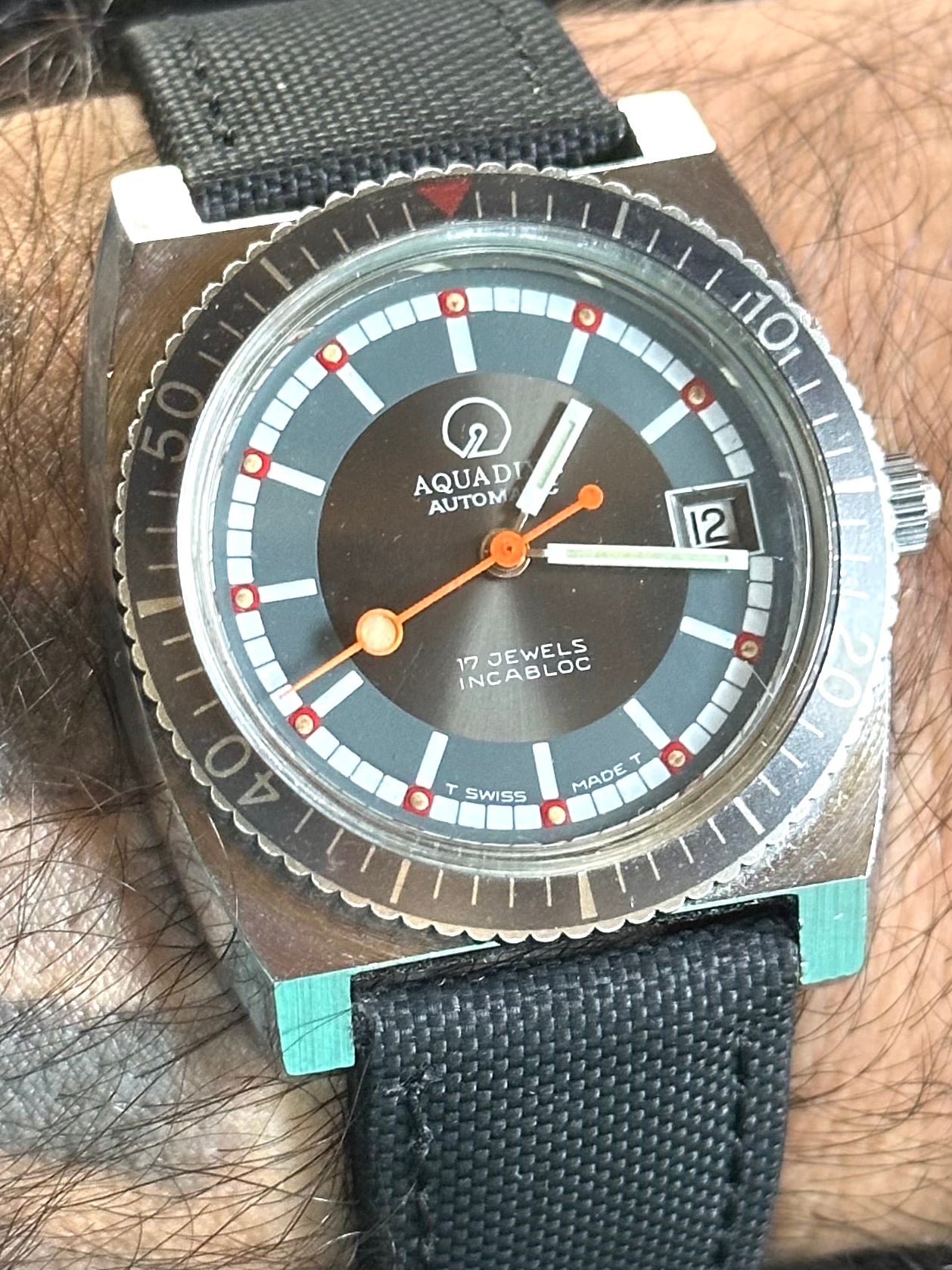 Aquadive Box and Papers Vintage