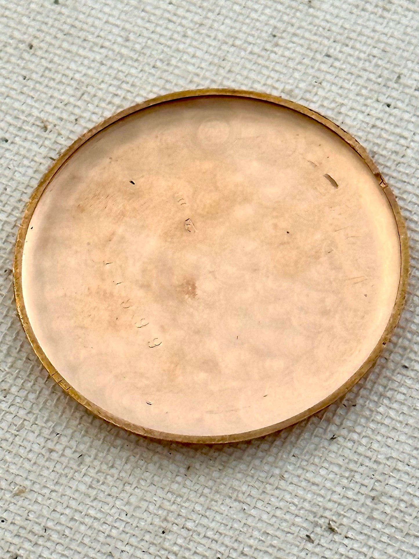 Tissot Solid Pink Gold Antimagnique Vintage