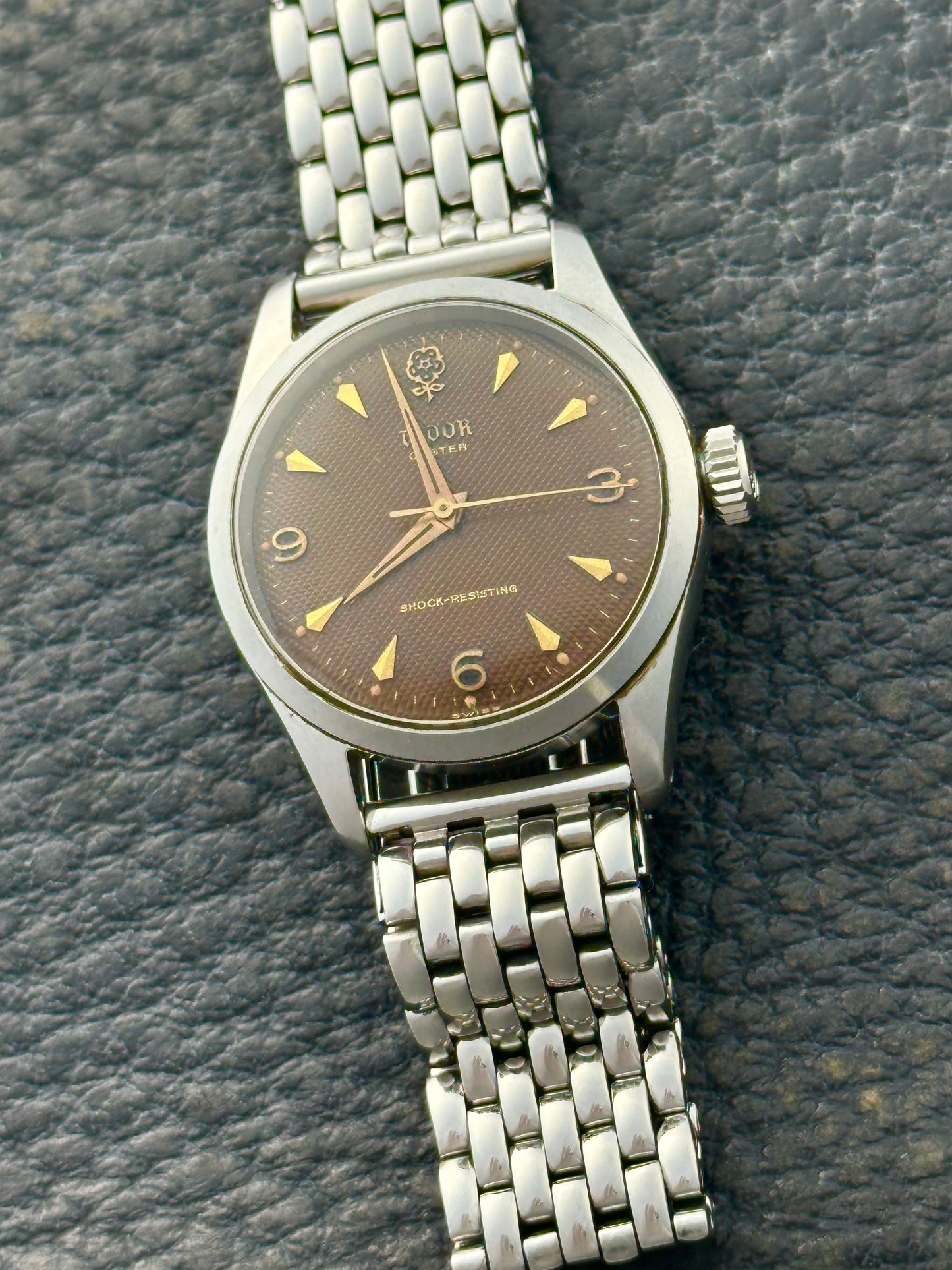 Tudor Oyster Chocolate Dial Vintage